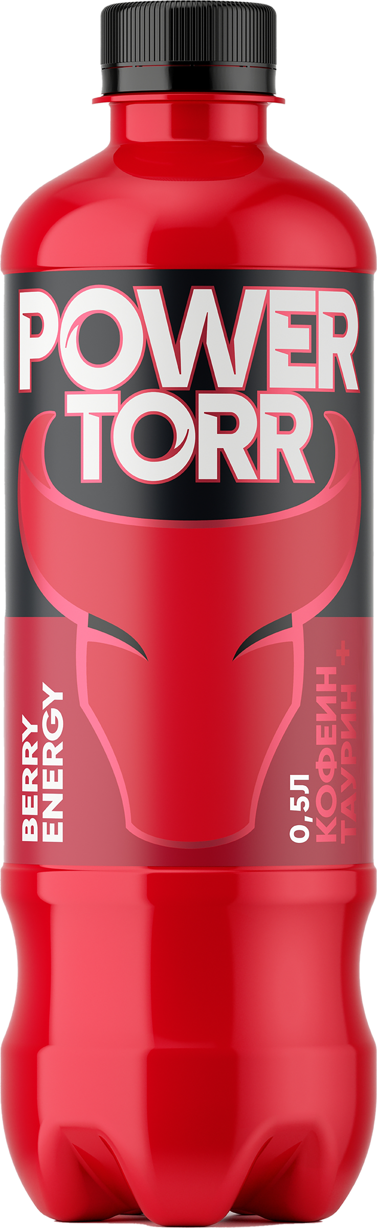 Изображение товара Напиток POWER TORR Red Ягодно-фруктовый микс, тонизирующий, газированный, 0.5л
