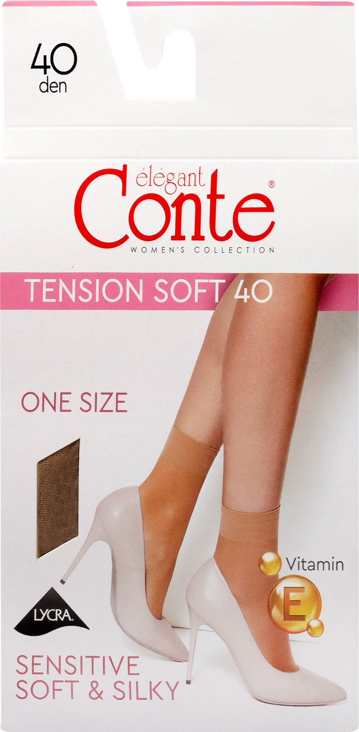 Изображение товара Носки женские CONTE Tension Soft 40 den, bronz, Арт. 8С-7 СП