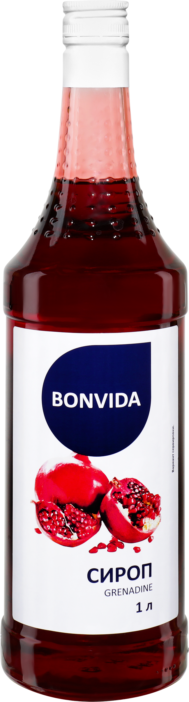 Изображение товара Сироп Гренадин BONVIDA 1л - вкусный сироп для напитков и десертов