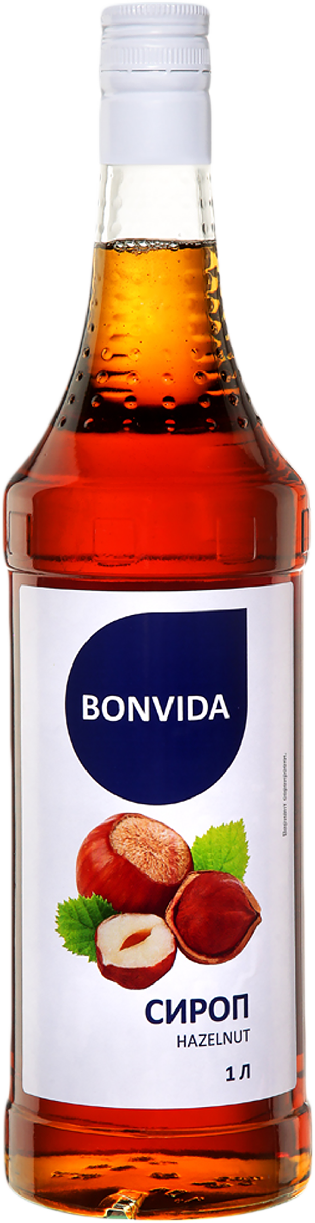 Изображение товара Сироп BONVIDA Лесной орех 1л для напитков десертов и выпечки