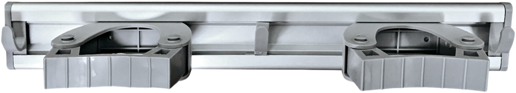 Изображение товара Держатель для хозяйственного инвентаря HAUSMANN Mop Holder алюминий серый 31х6х4,2см