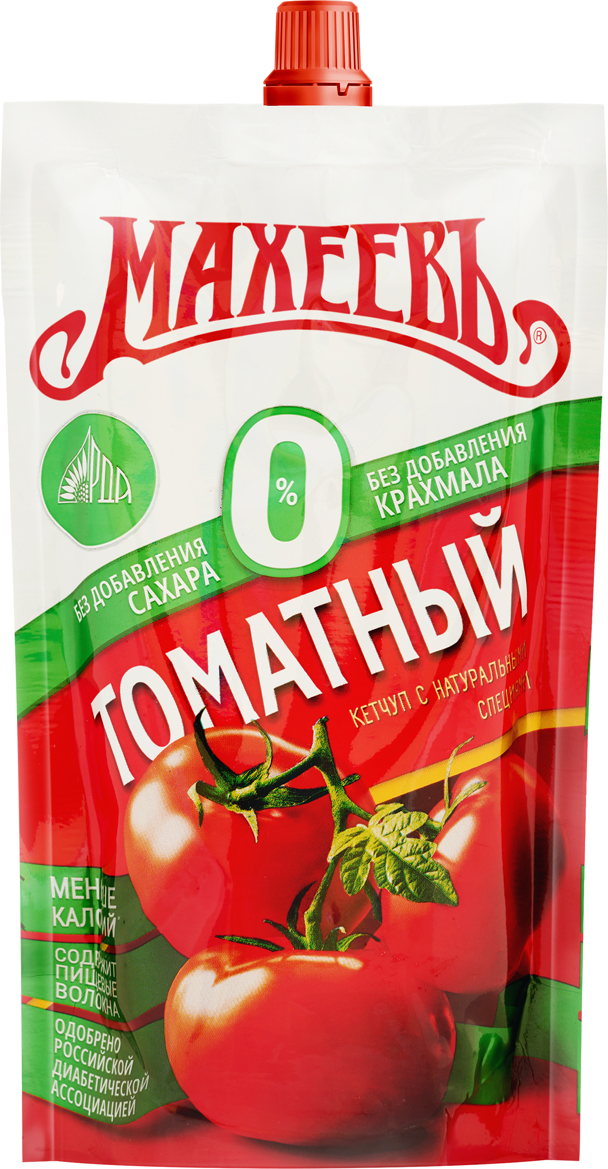 Изображение товара Кетчуп МАХЕЕВЪ Томатный без сахара и крахмала, 300г