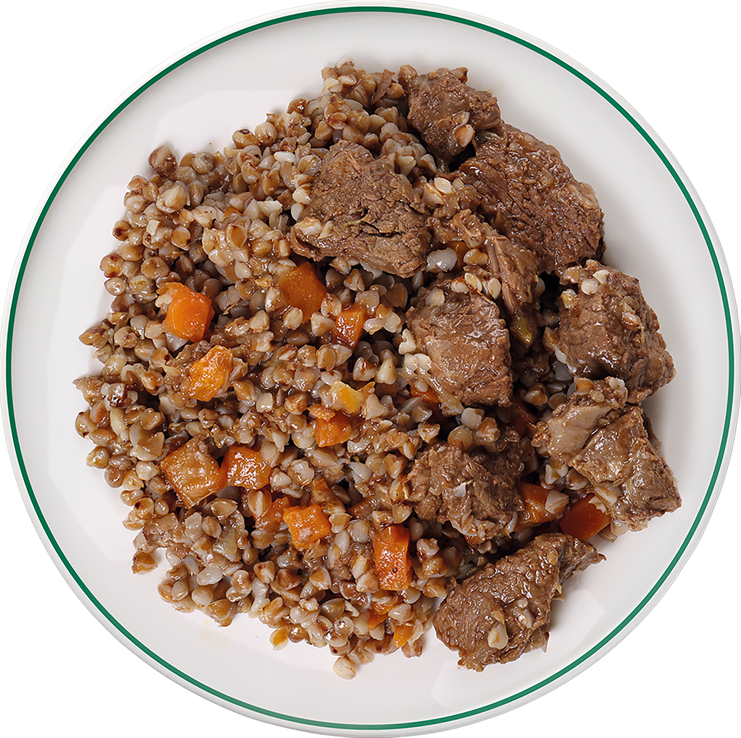 Изображение товара Томленая говядина с гречкой ЛЕНТА FRESH, 270г