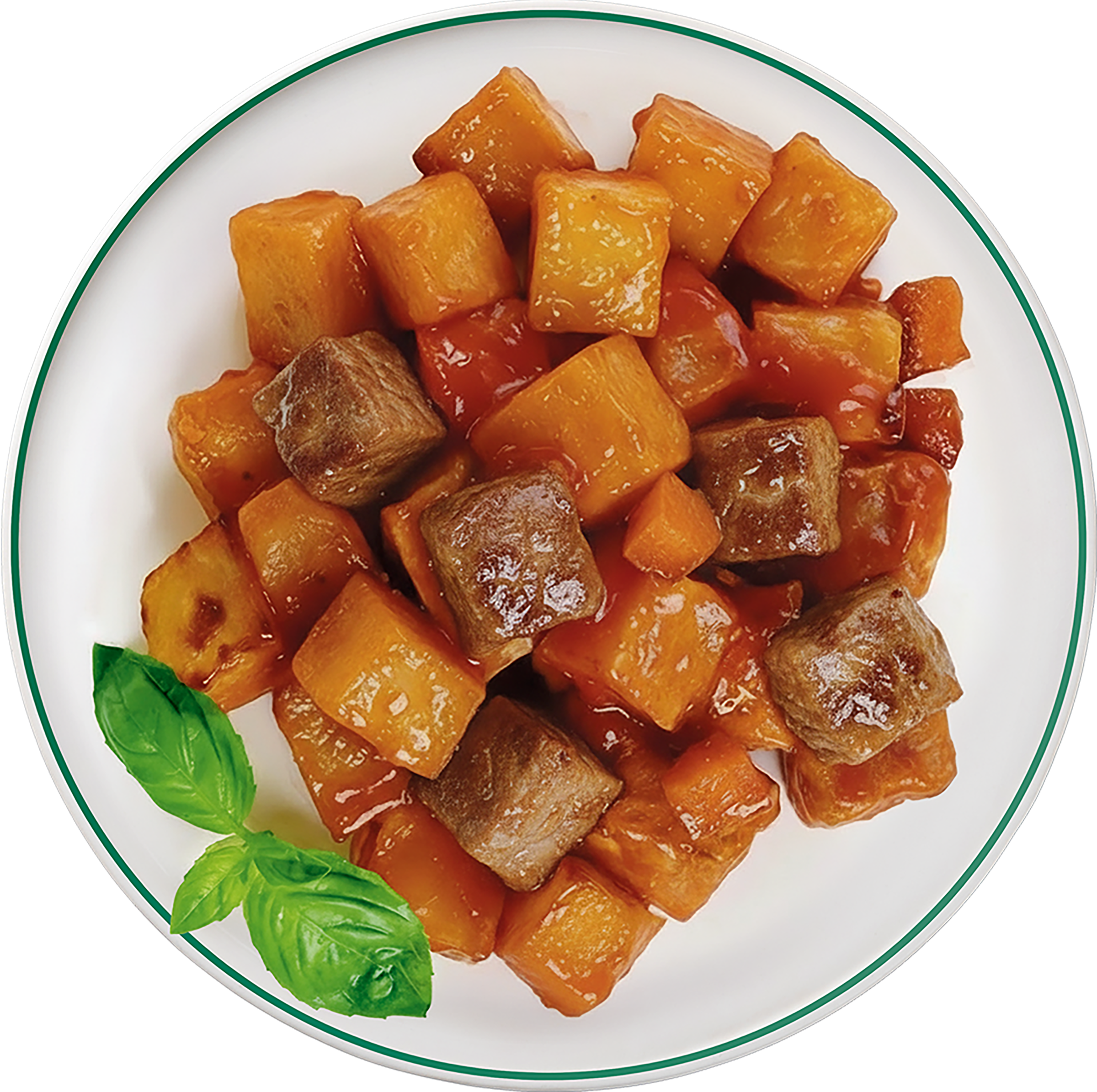 Изображение товара Жаркое из свинины ЛЕНТА FRESH По-домашнему 300г готовое блюдо