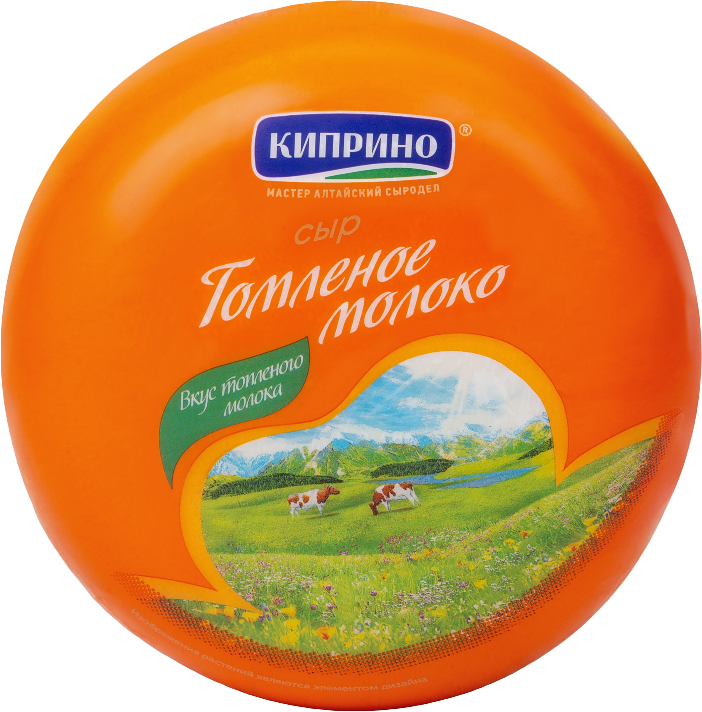 Изображение товара Полутвердый сыр КИПРИНО Томленое молоко 50% натуральный вкус