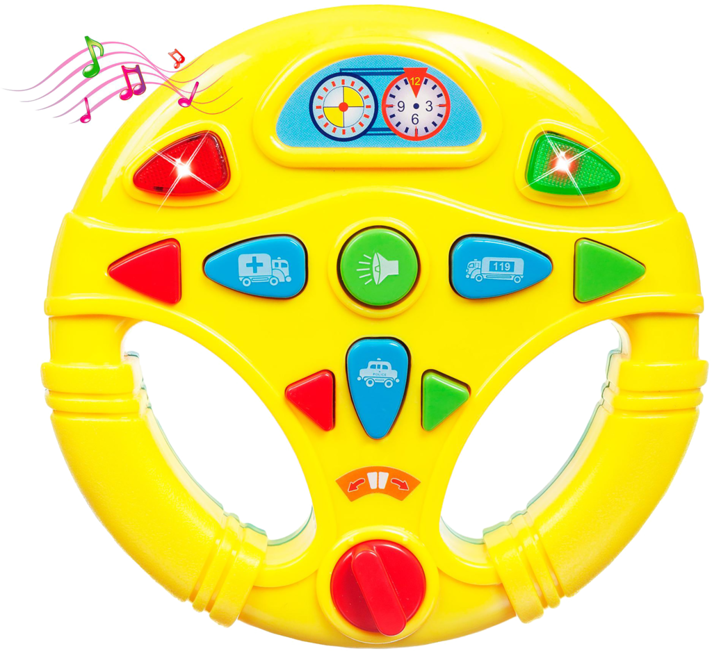 Изображение товара Игрушка музыкальная MOMMY LOVE-ELECTRONIC Руль Арт. 60095