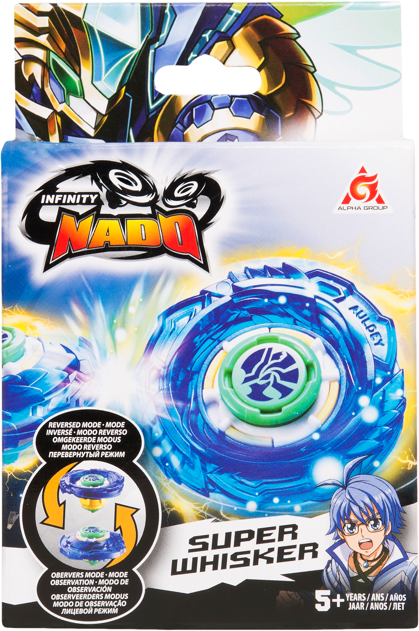 Изображение товара Волчок РОСМЭН Infinity Nado Арт 37381 для баттлов детей от 3 лет