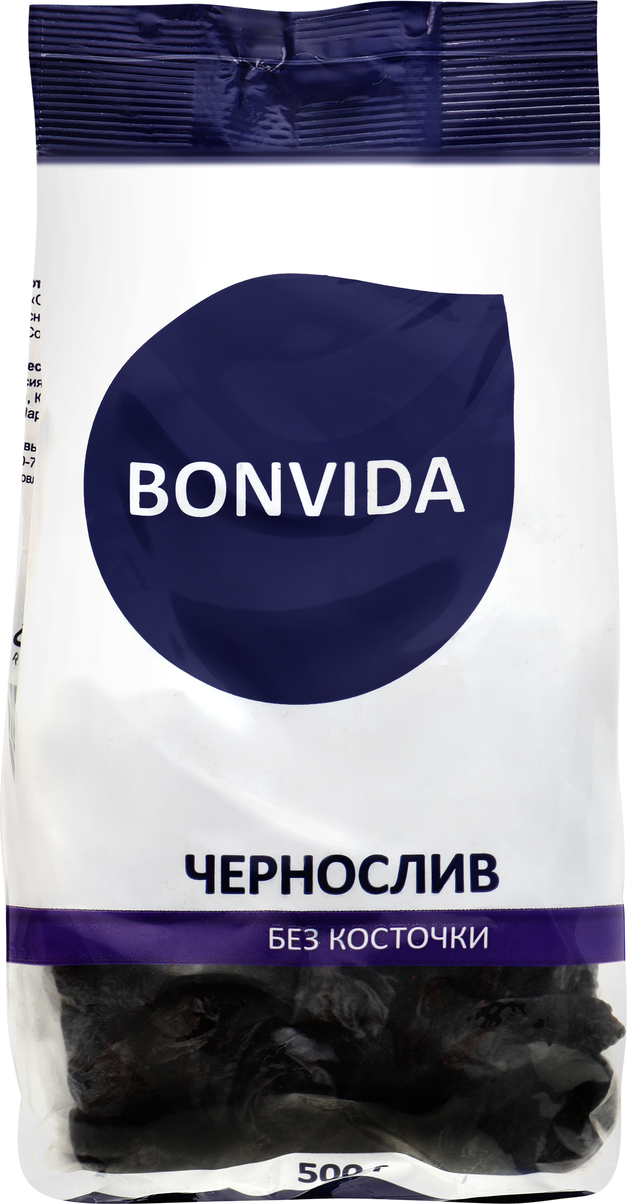 Изображение товара Чернослив BONVIDА 500г сухофрукты высочайшего качества Россия