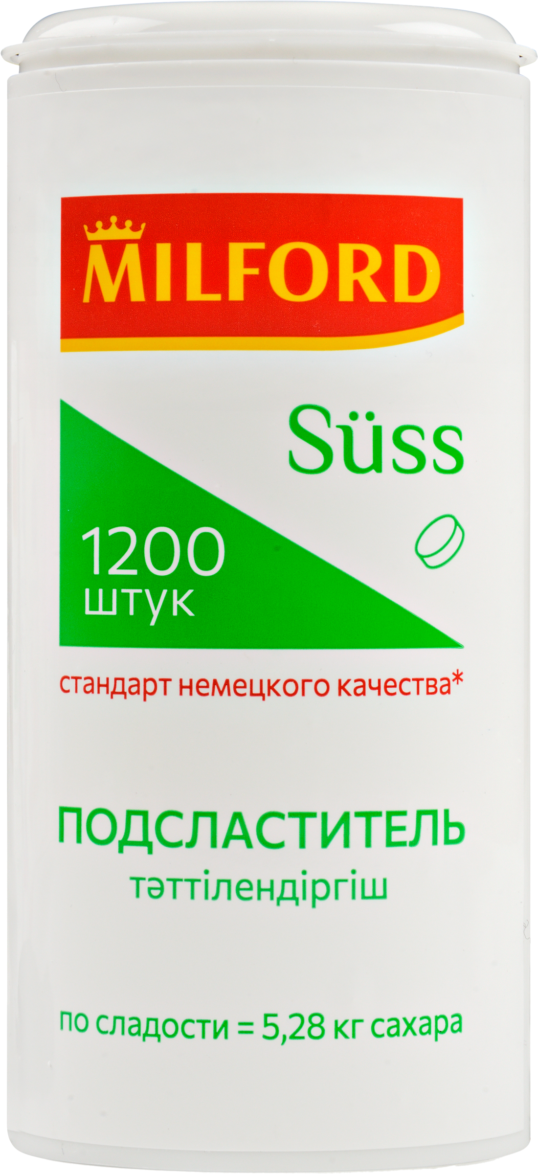 Изображение товара Подсластитель MILFORD Suss на основе цикламата и сахарина, 1200шт