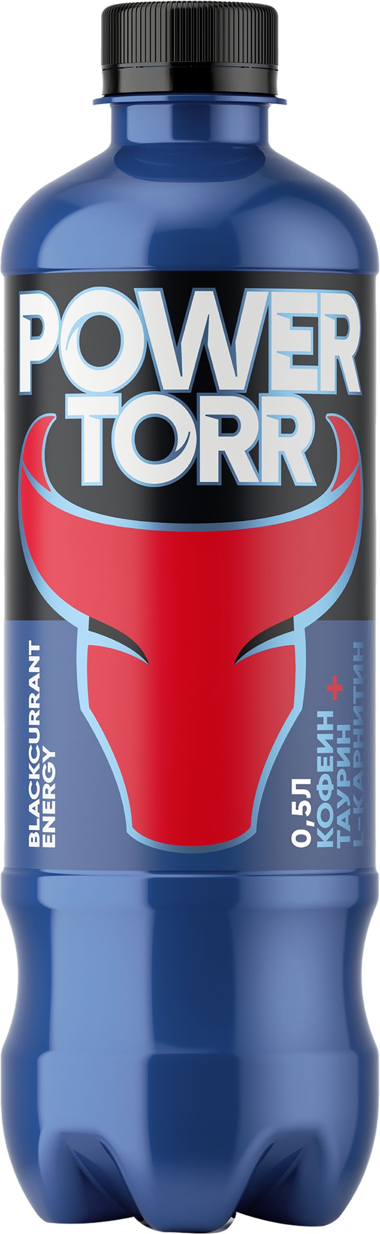 Изображение товара Напиток POWER TORR Navy Черная смородина, тонизирующий, газированный, 0.5л