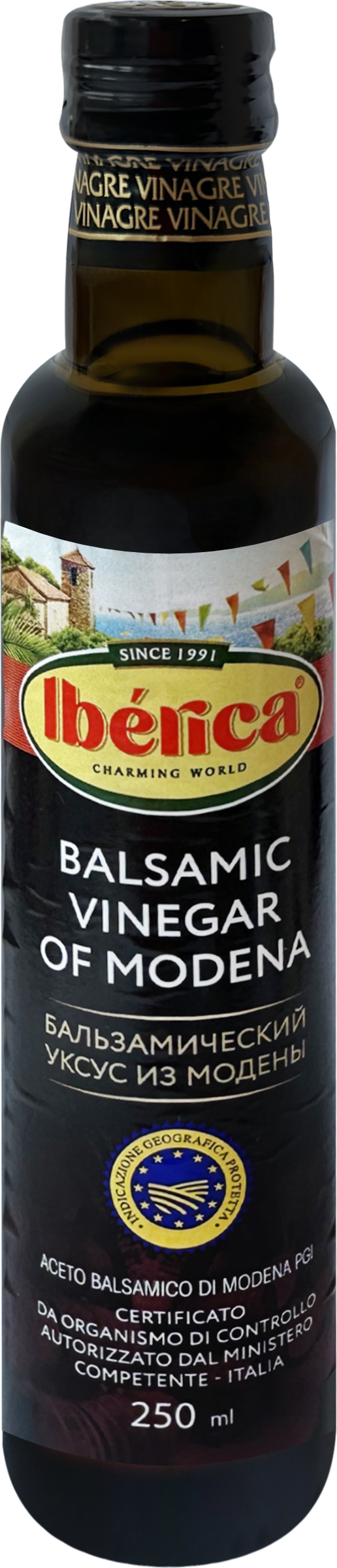 Изображение товара Уксус бальзамический IBERICA Balsamic vinegar of Modena, 250мл