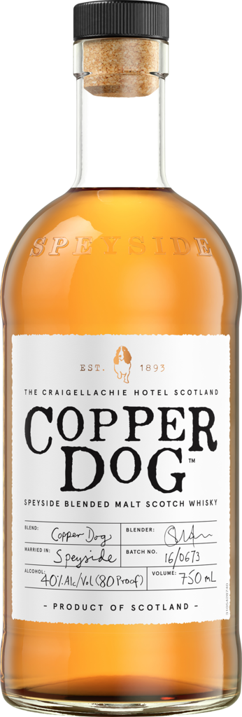 Изображение товара Виски COPPER DOG шотландский солодовый 0.7л 40% в стеклянной бутылке