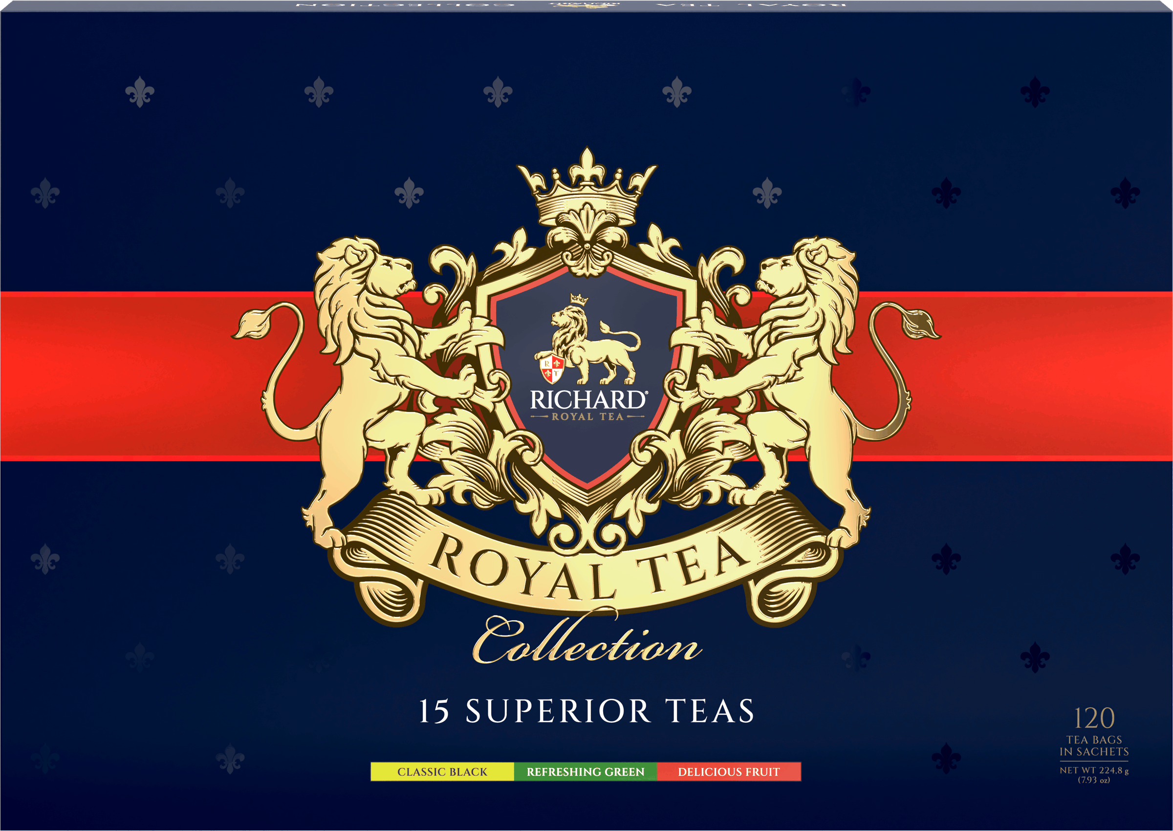 Изображение товара Набор чайный RICHARD Royal Tea Collection Ассорти, 120пак