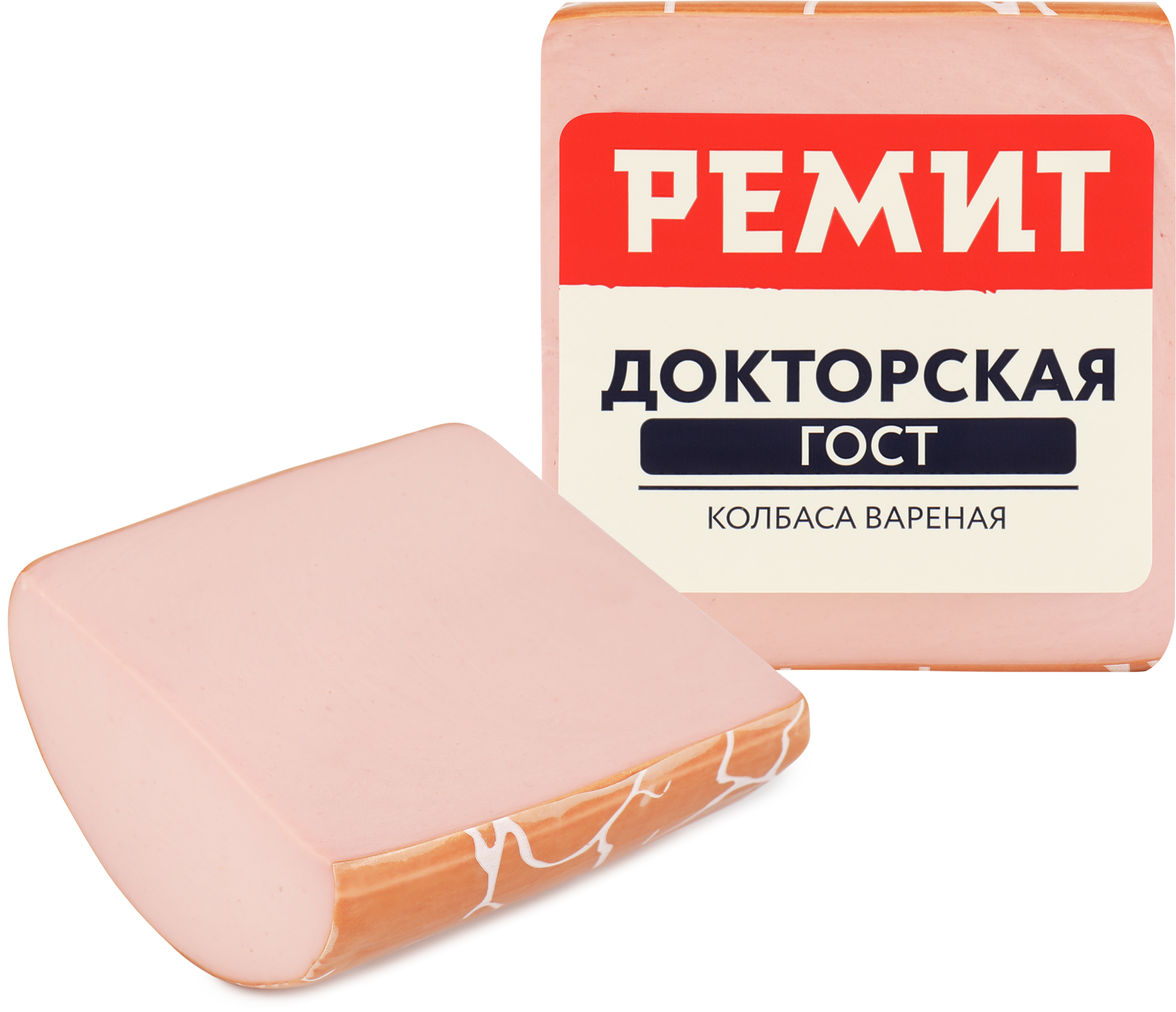 Изображение товара Колбаса вареная РЕМИТ Докторская ГОСТ, 400г