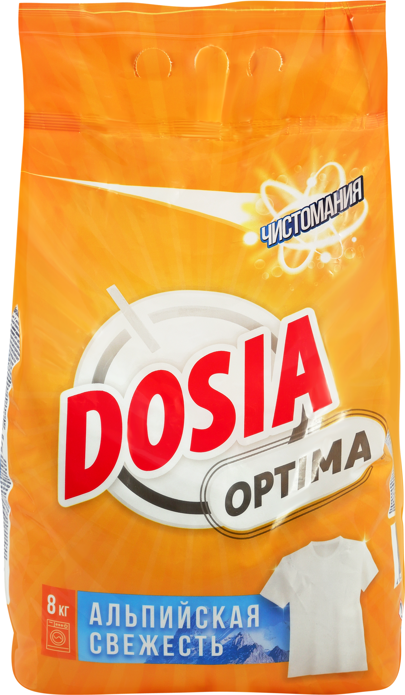 Изображение товара Стиральный порошок DOSIA Optima Альпийская свежесть, 8кг