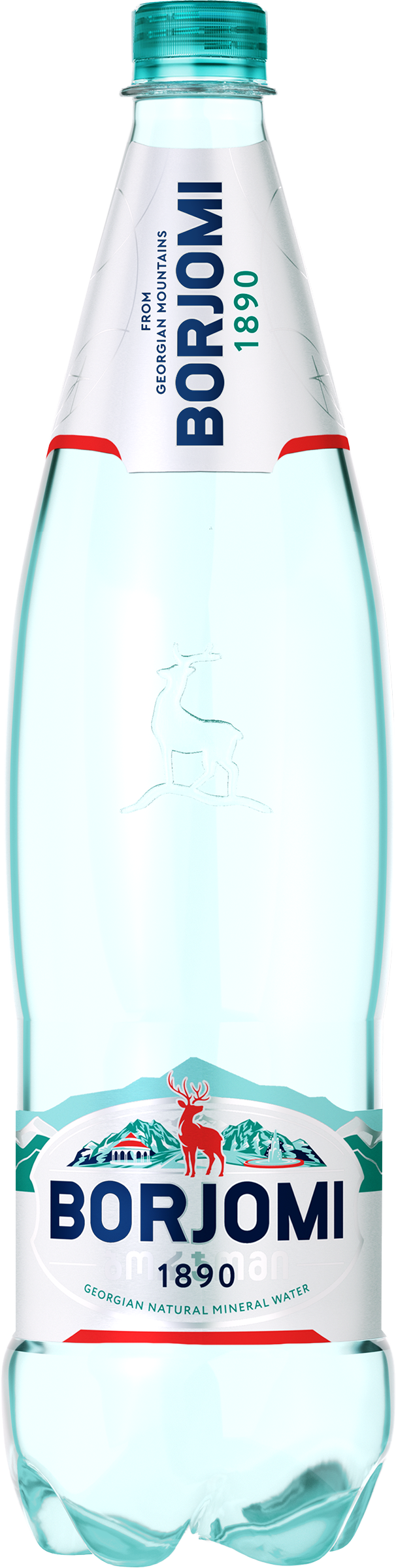 Изображение товара Вода минеральная BORJOMI природная лечебно-столовая газированная 1л