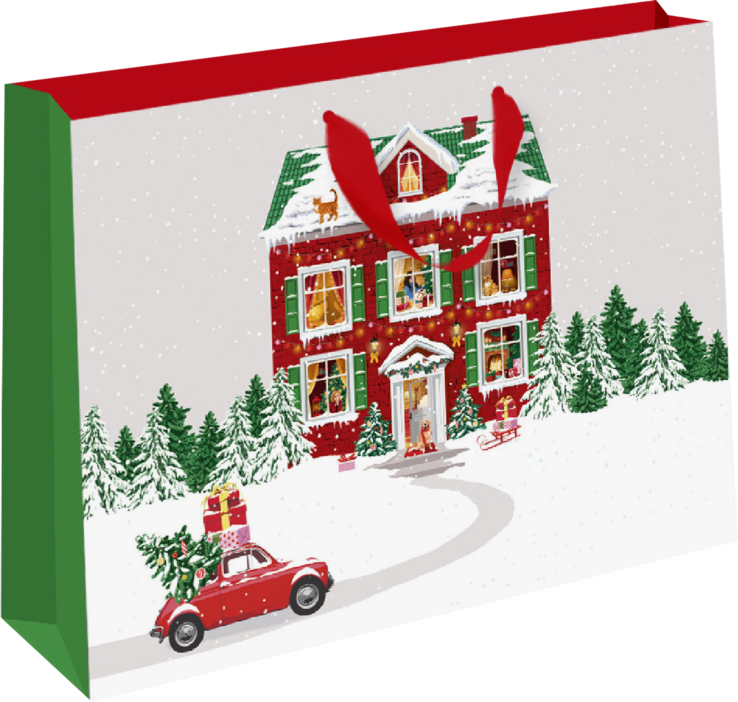 Изображение товара Подарочный пакет АРТ ДИЗАЙН Стандарт плюс 32х26х12см для упаковки подарков