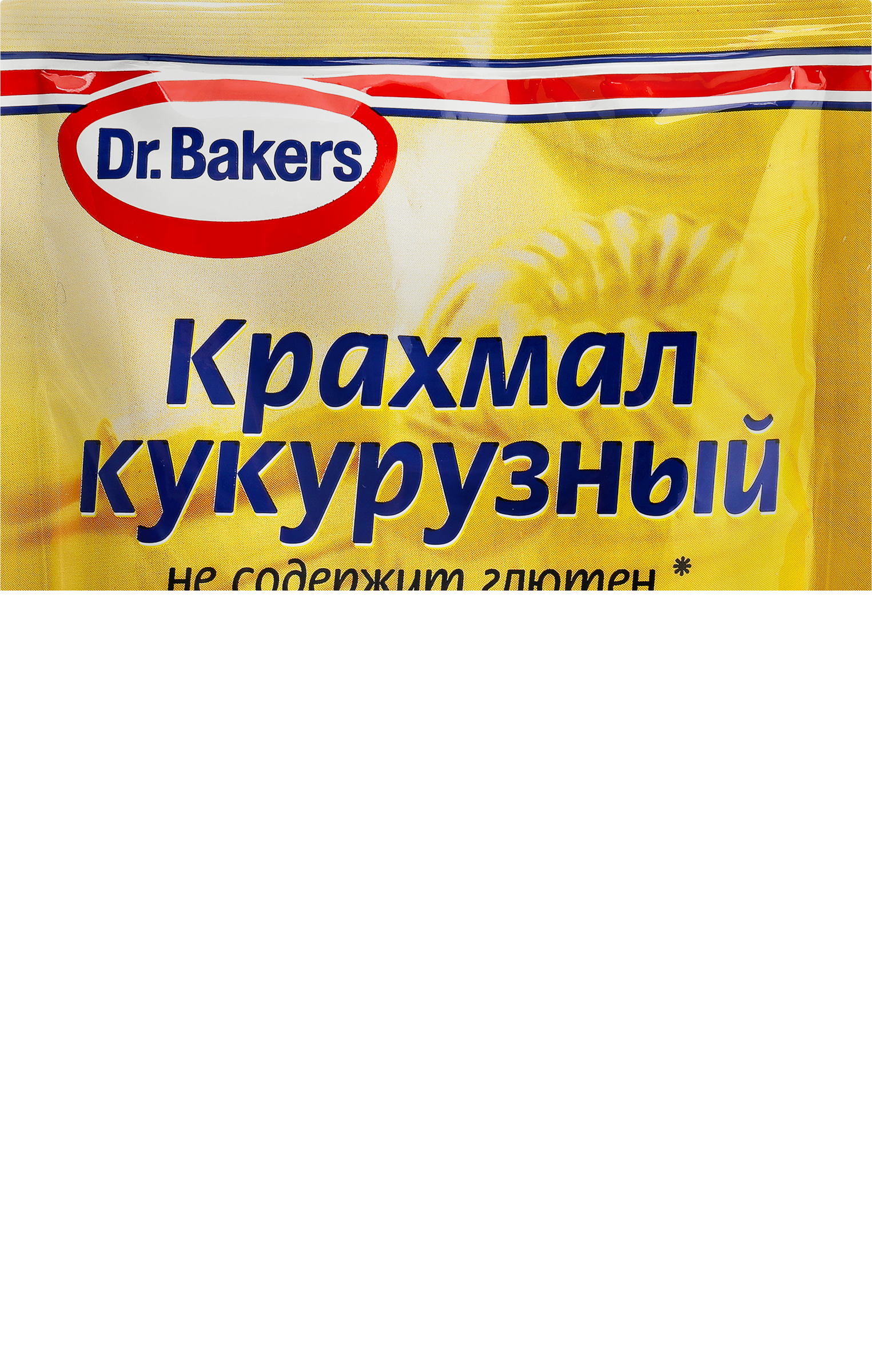 Изображение товара Кукурузный крахмал DR.BAKERS 100г для загущения выпечки и соусов