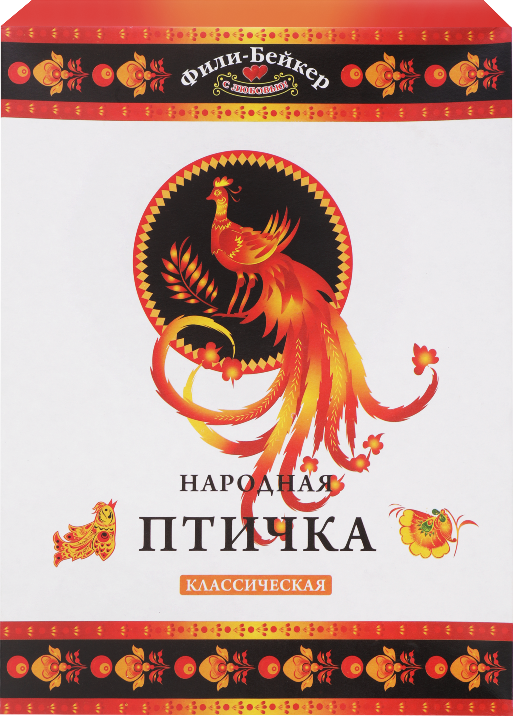 Изображение товара Торт ФИЛИ-БЕЙКЕР Народная птичка классическая, 500г