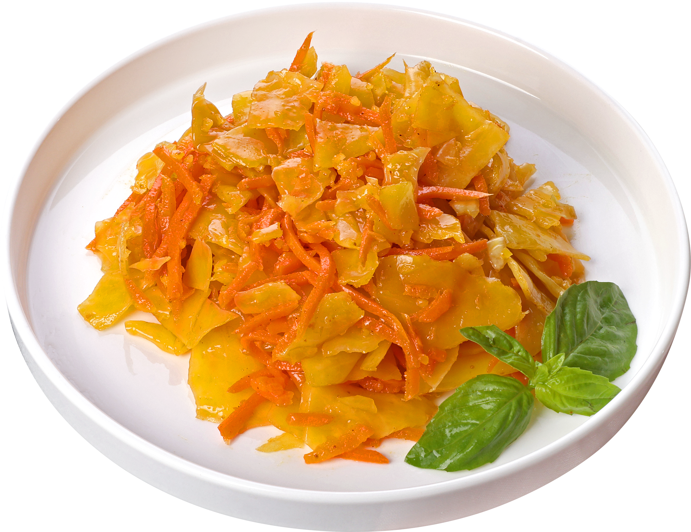 Изображение товара Салат ЛЕНТА FRESH По-восточному из капусты с куркумой, 200г