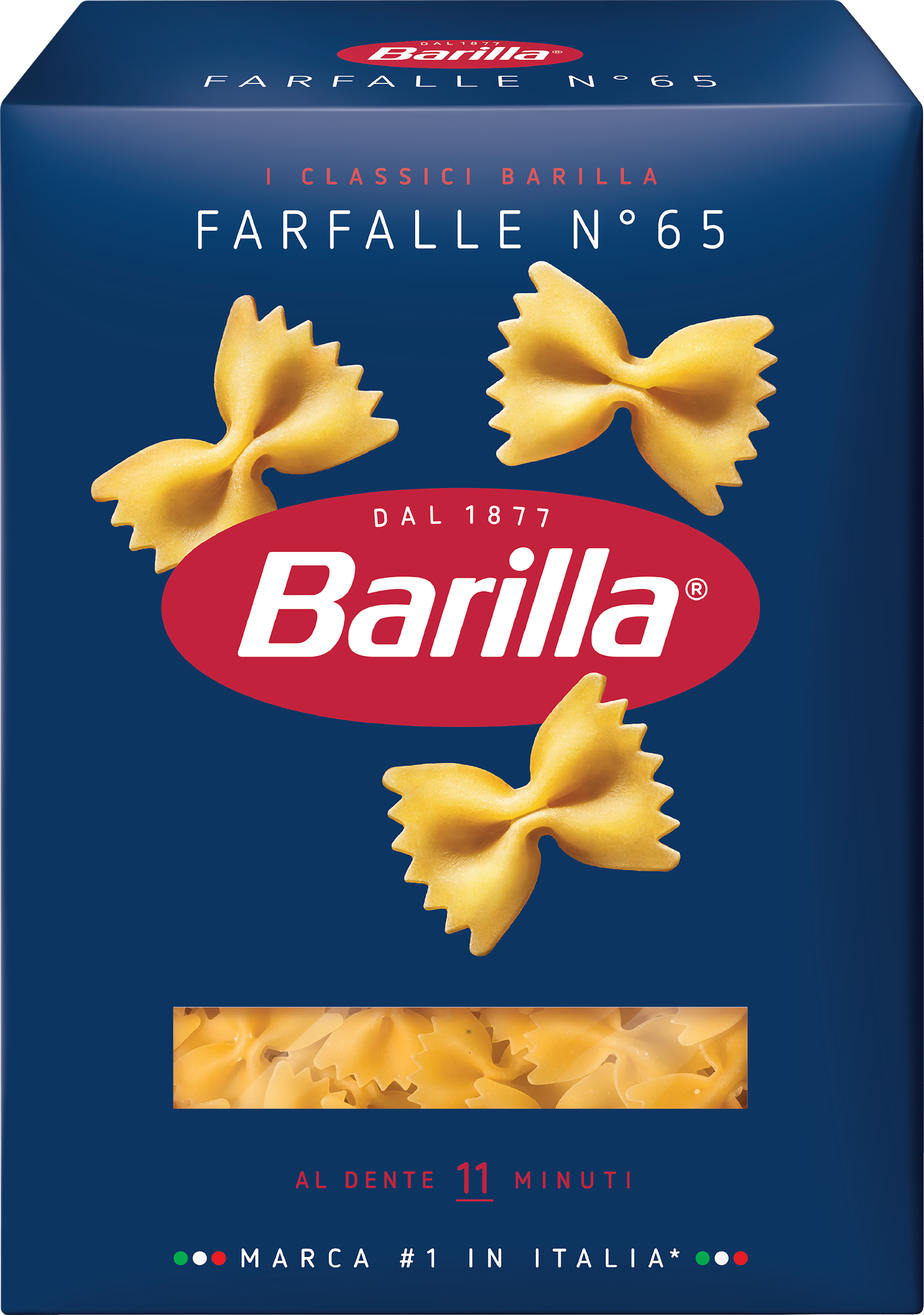Изображение товара Макароны BARILLA Farfalle n.65 из твердых сортов пшеницы 400г