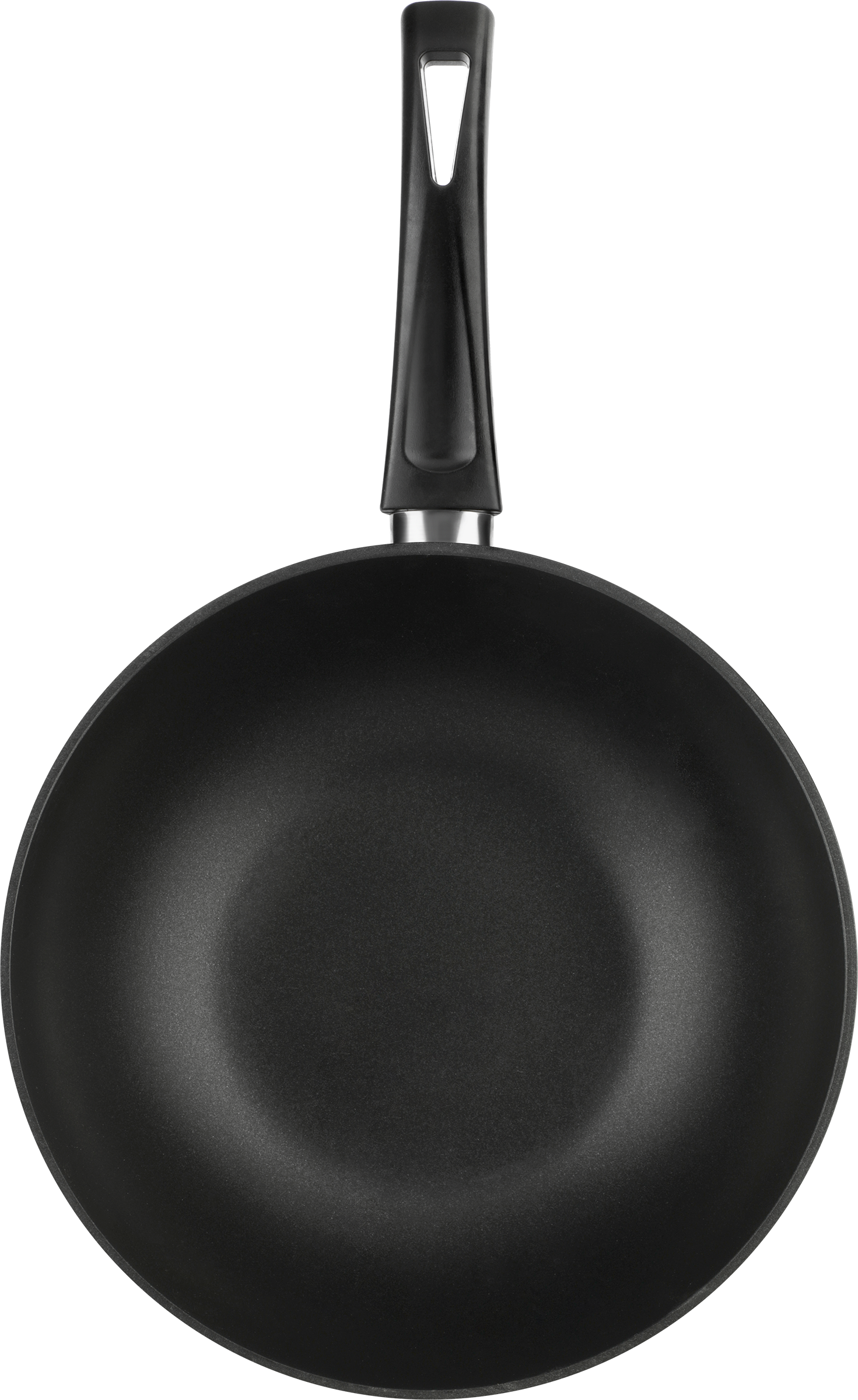 Изображение товара Сковорода Вок HOMECLUB Basic 28см литая с ручкой soft-touch
