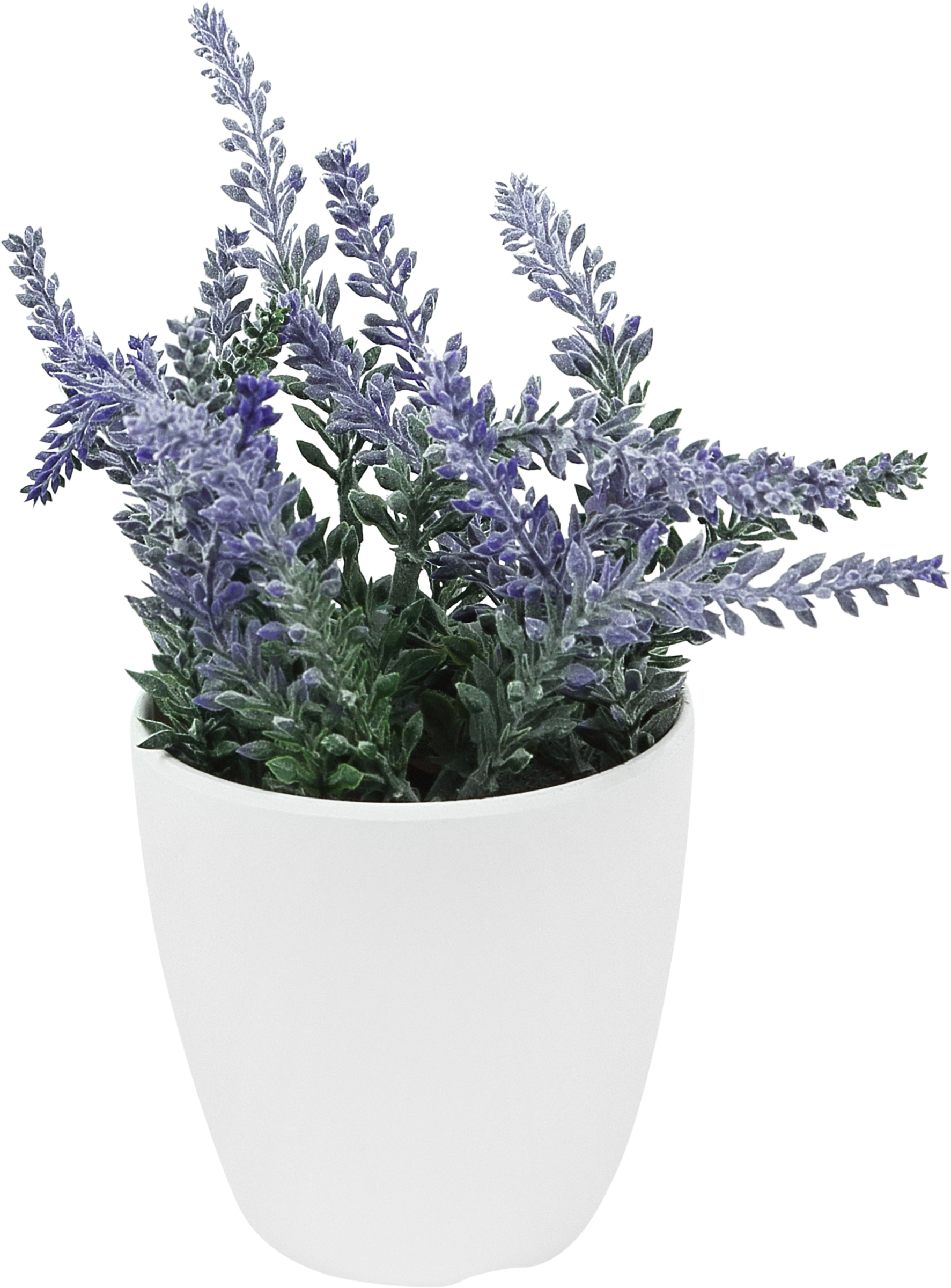 Изображение товара Искусственное растение лаванда в горшке высотой 20,5 см лучший декор для интерьера