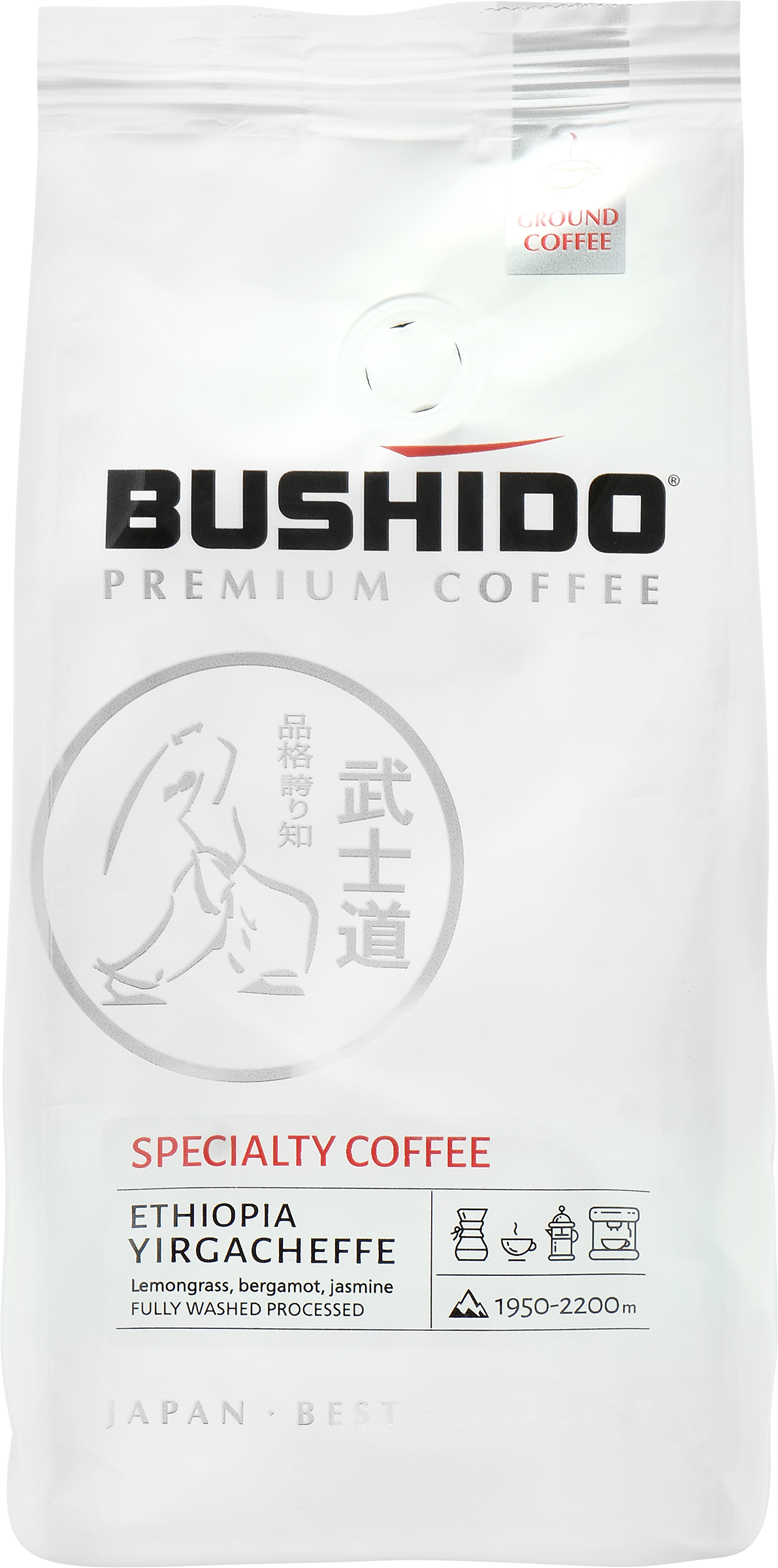 Изображение товара Кофе молотый BUSHIDO Specialty 227г арабика средний помол насыщенный аромат