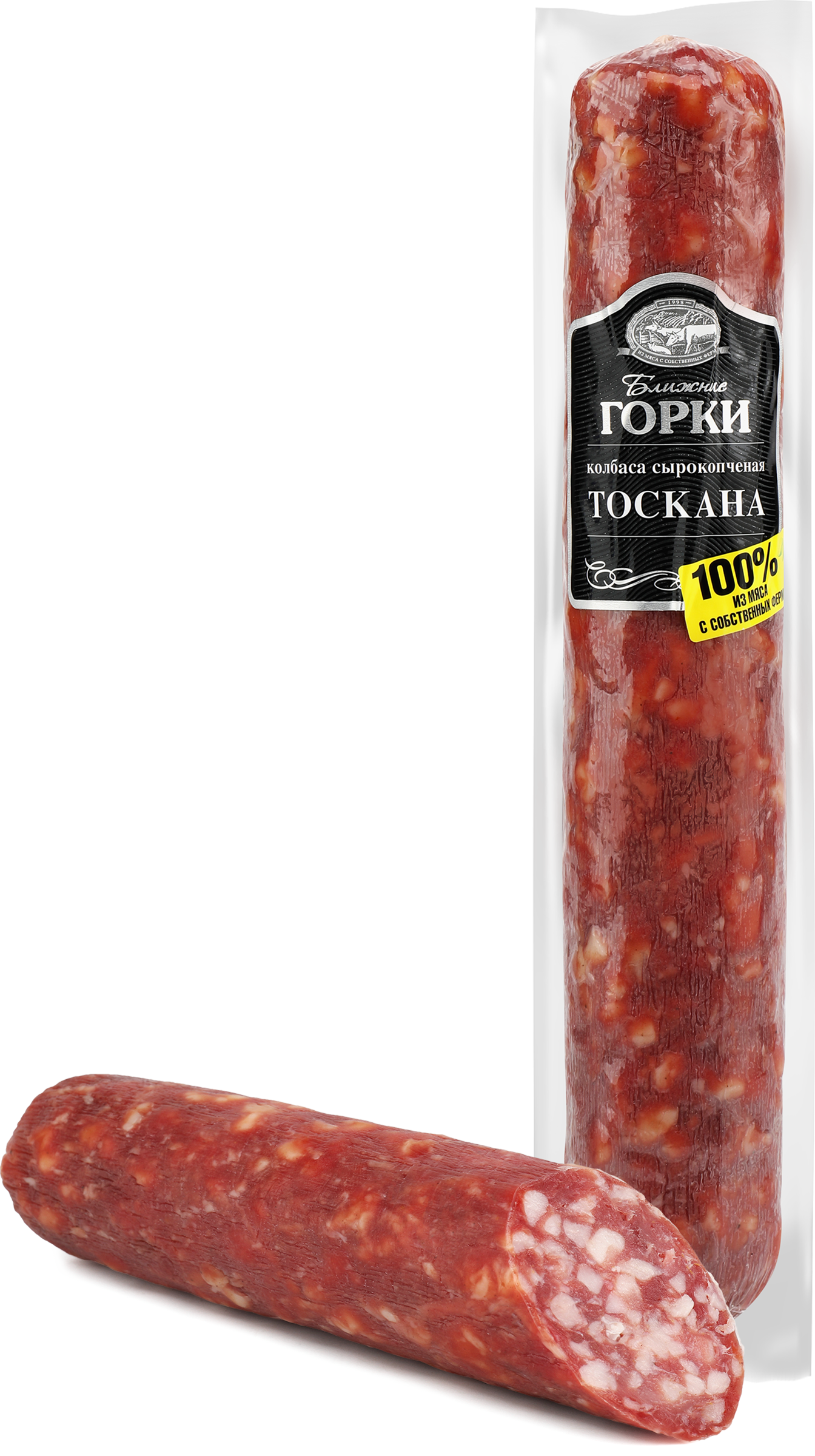 Изображение товара Колбаса сырокопченая БЛИЖНИЕ ГОРКИ Тоскана, весовая