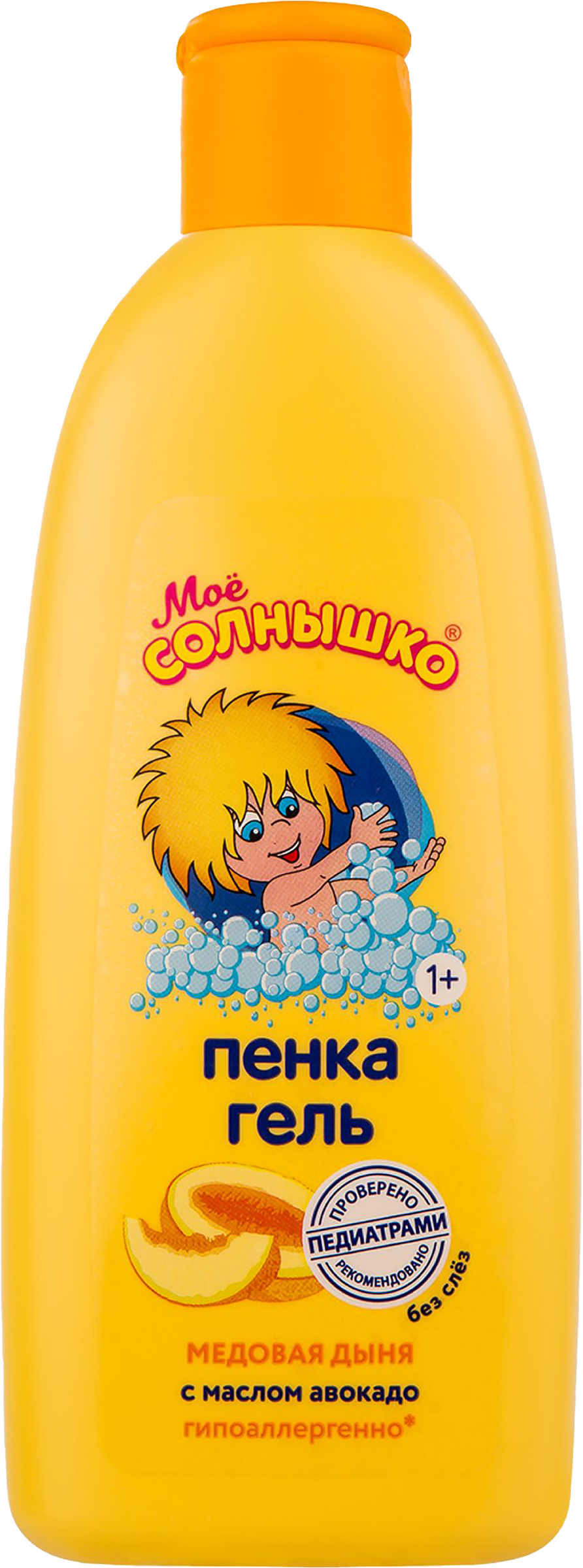 Изображение товара Пенка-гель детский МОЕ СОЛНЫШКО Медовая дыня, 400мл