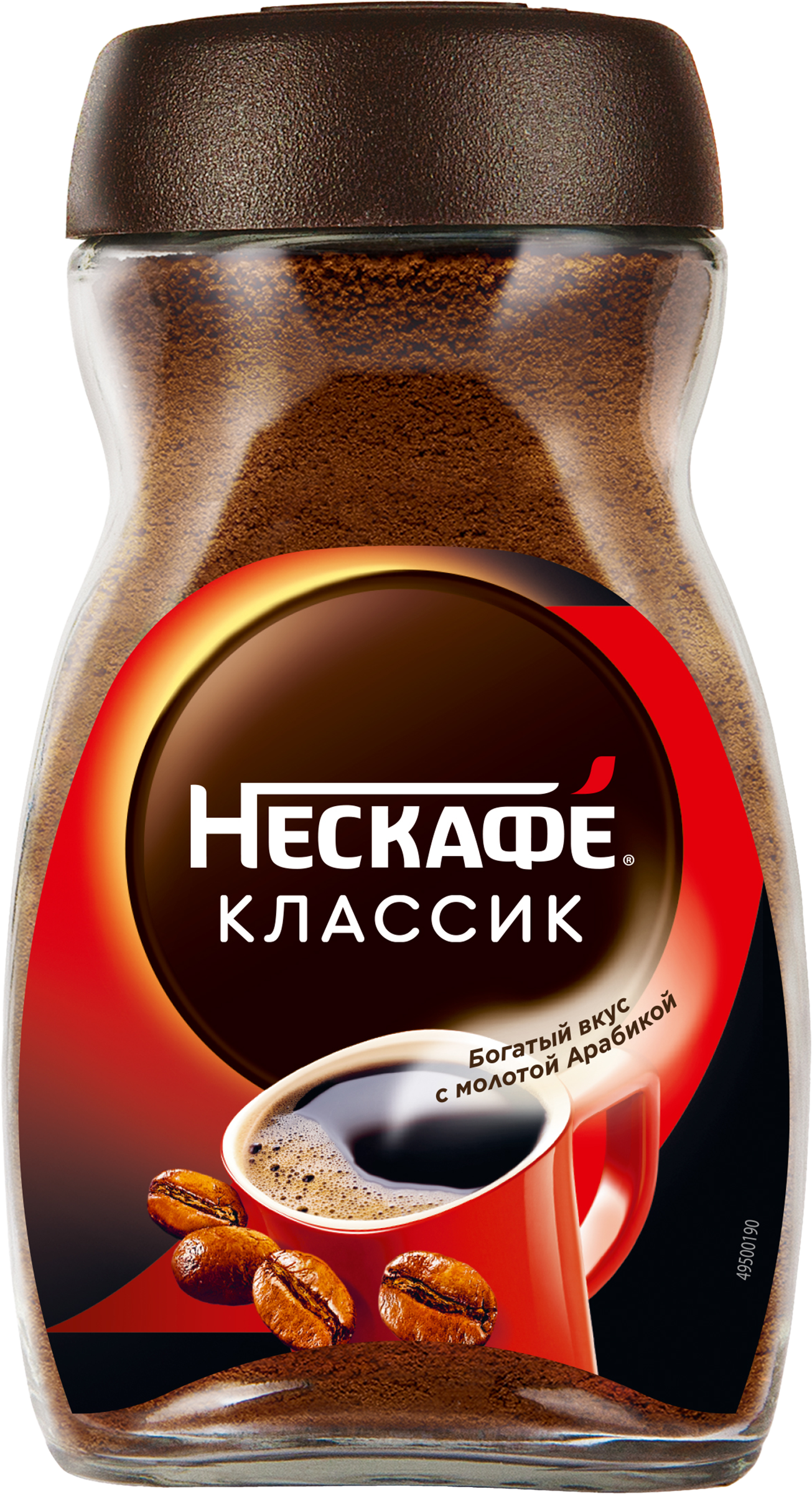 Изображение товара Кофе растворимый с добавлением молотого НЕСКАФЕ Classic ст/б, 95г