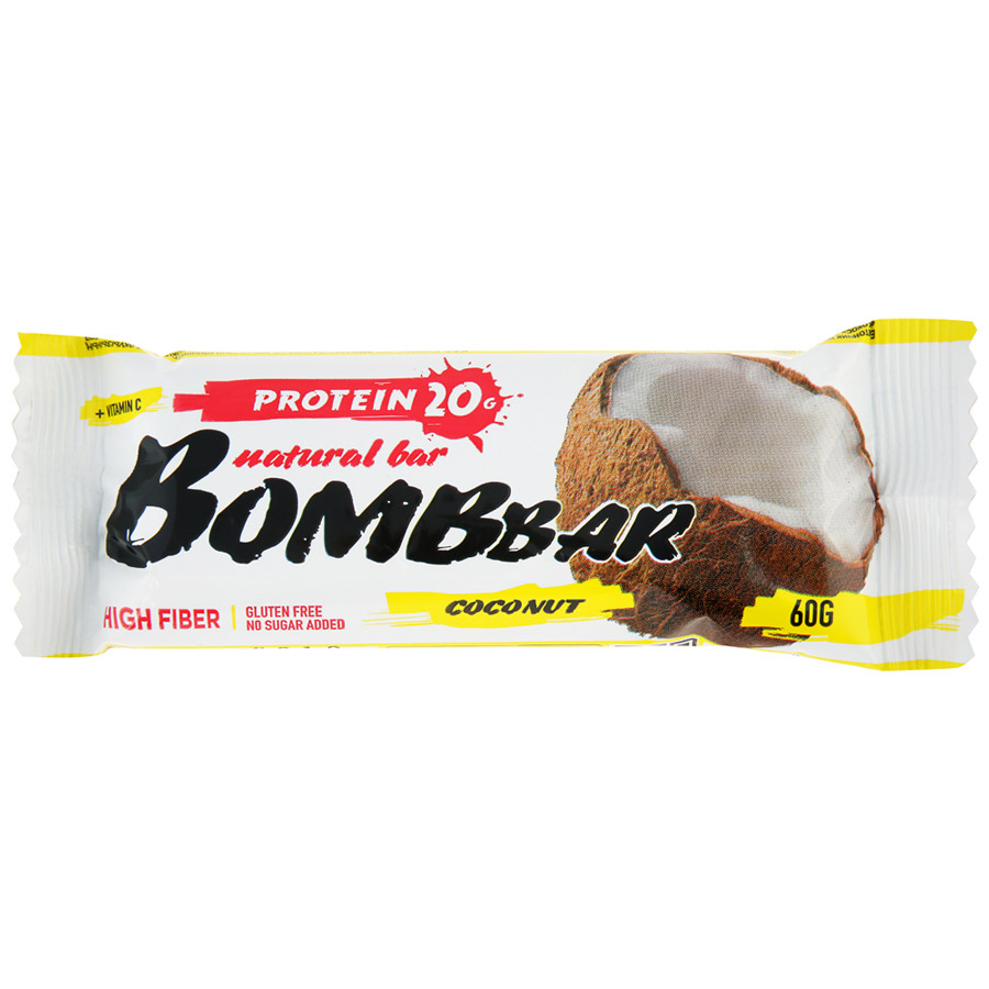 Изображение товара Батончик протеиновый BOMBBAR Кокос, 60г