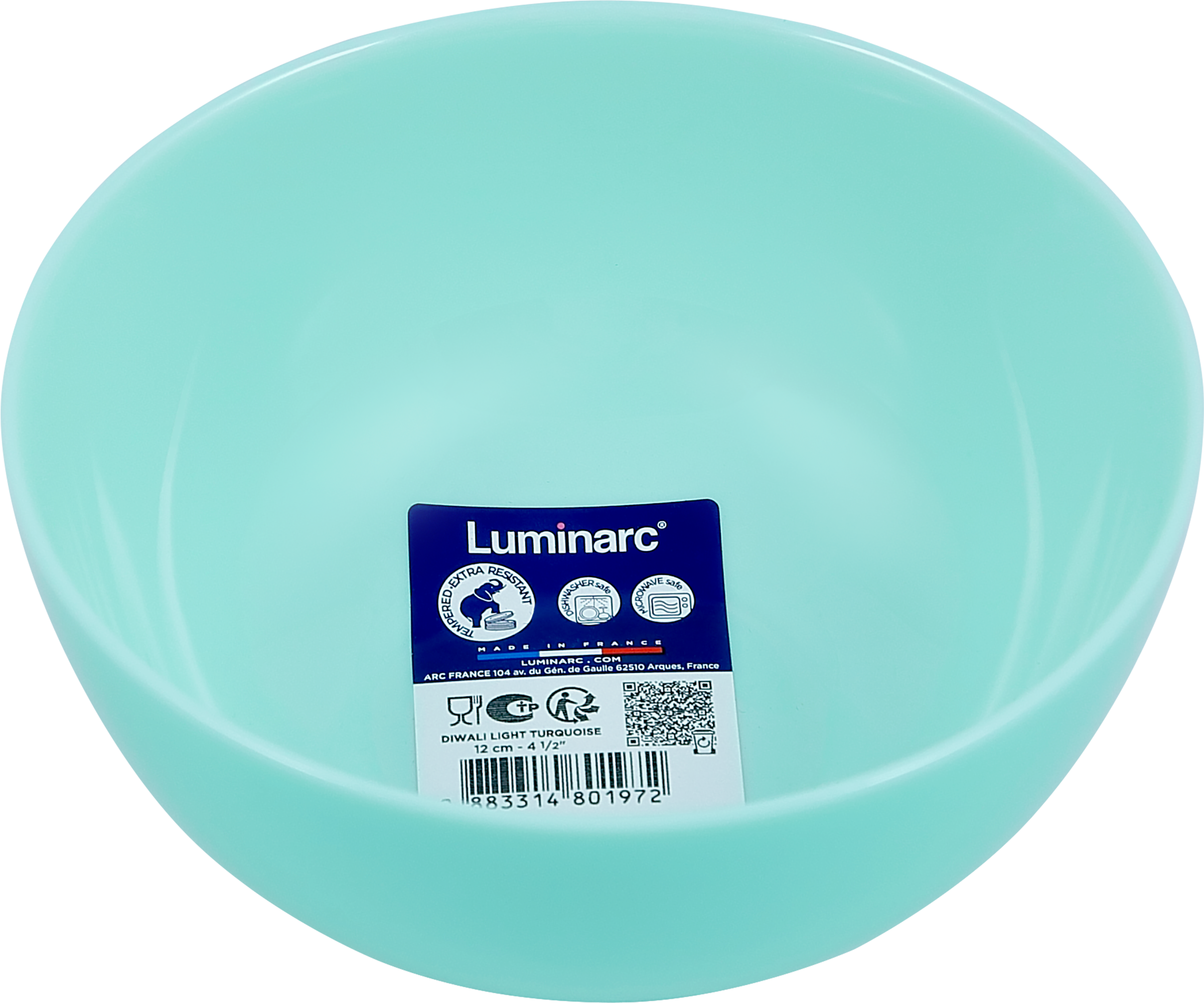 Изображение товара Салатник LUMINARC Diwali Light Turquoise 12см Арт. P9201