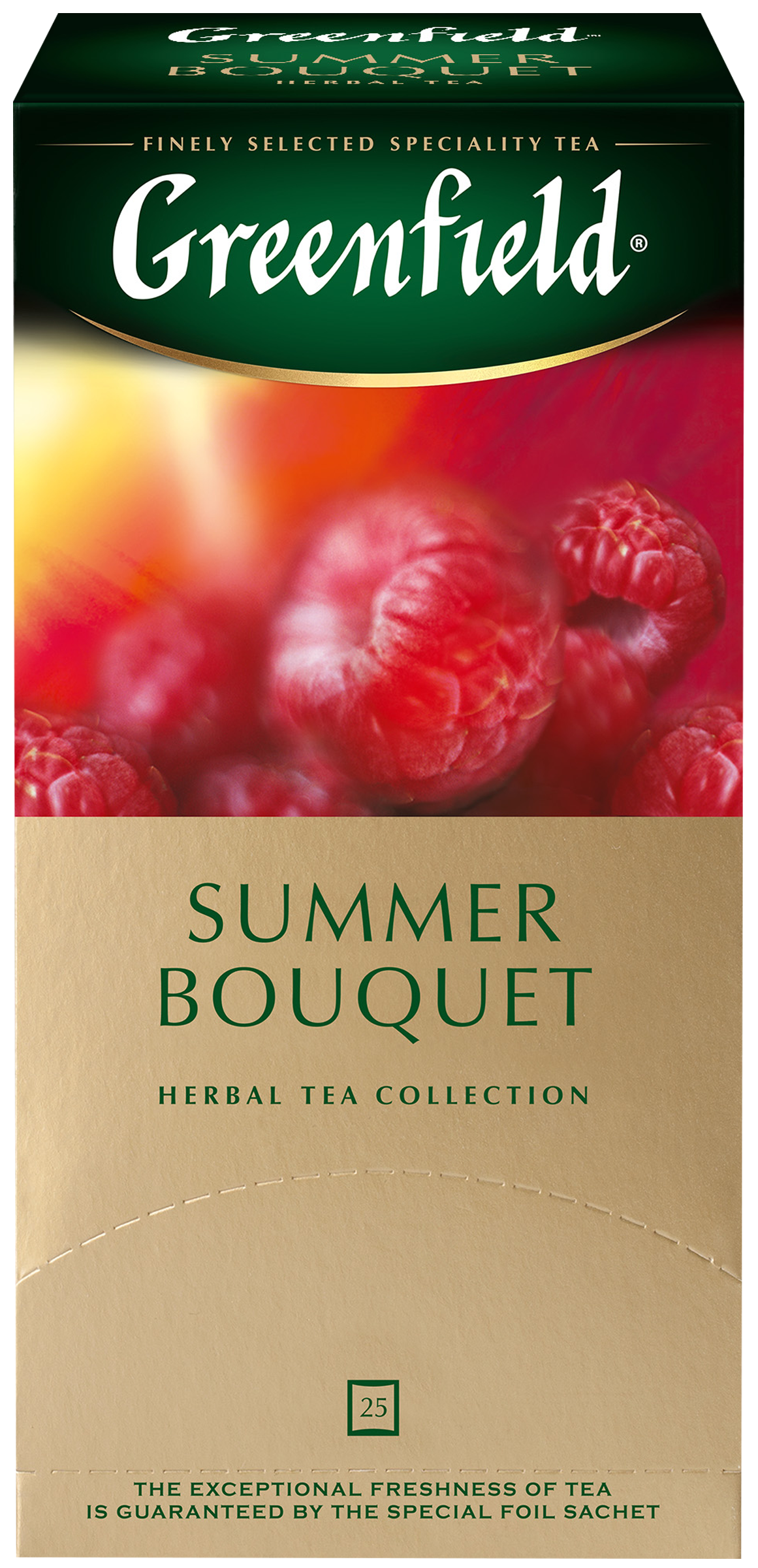 Изображение товара Травяной чай GREENFIELD Summer Bouquet, 25 пакетов, натуральный насыщенный вкус