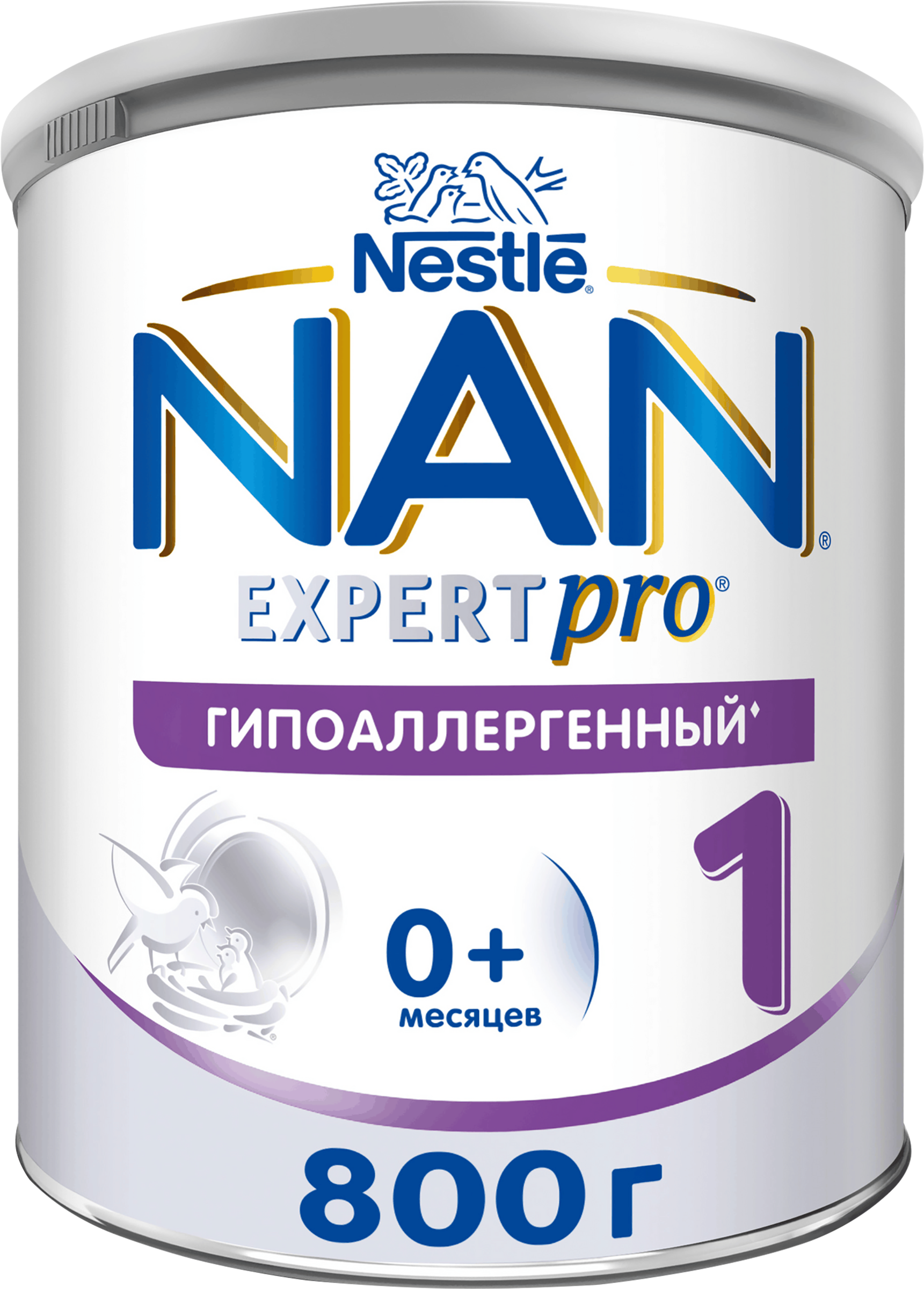 Изображение товара Детская гипоаллергенная смесь NAN 1 с 0 месяцев 800г Гераминия