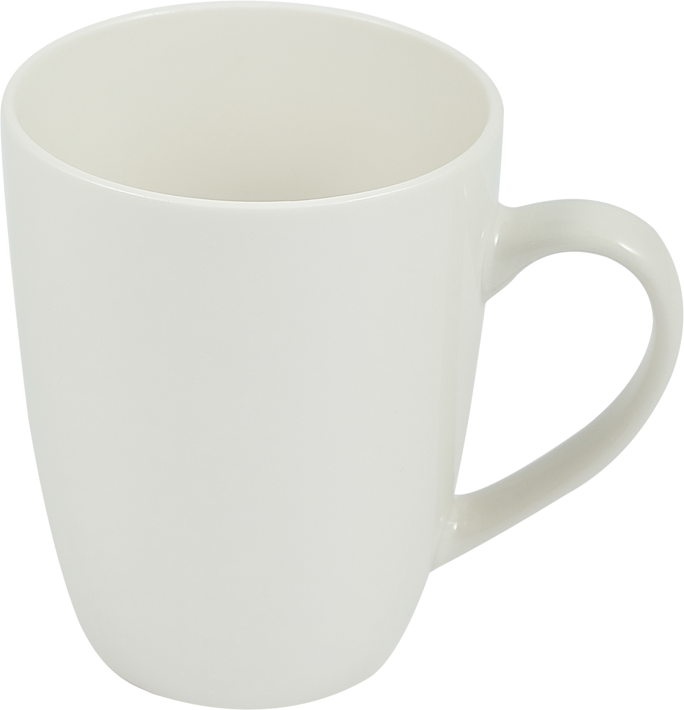 Изображение товара Кружка HOMECLUB белая фарфор 355мл для горячих и холодных напитков