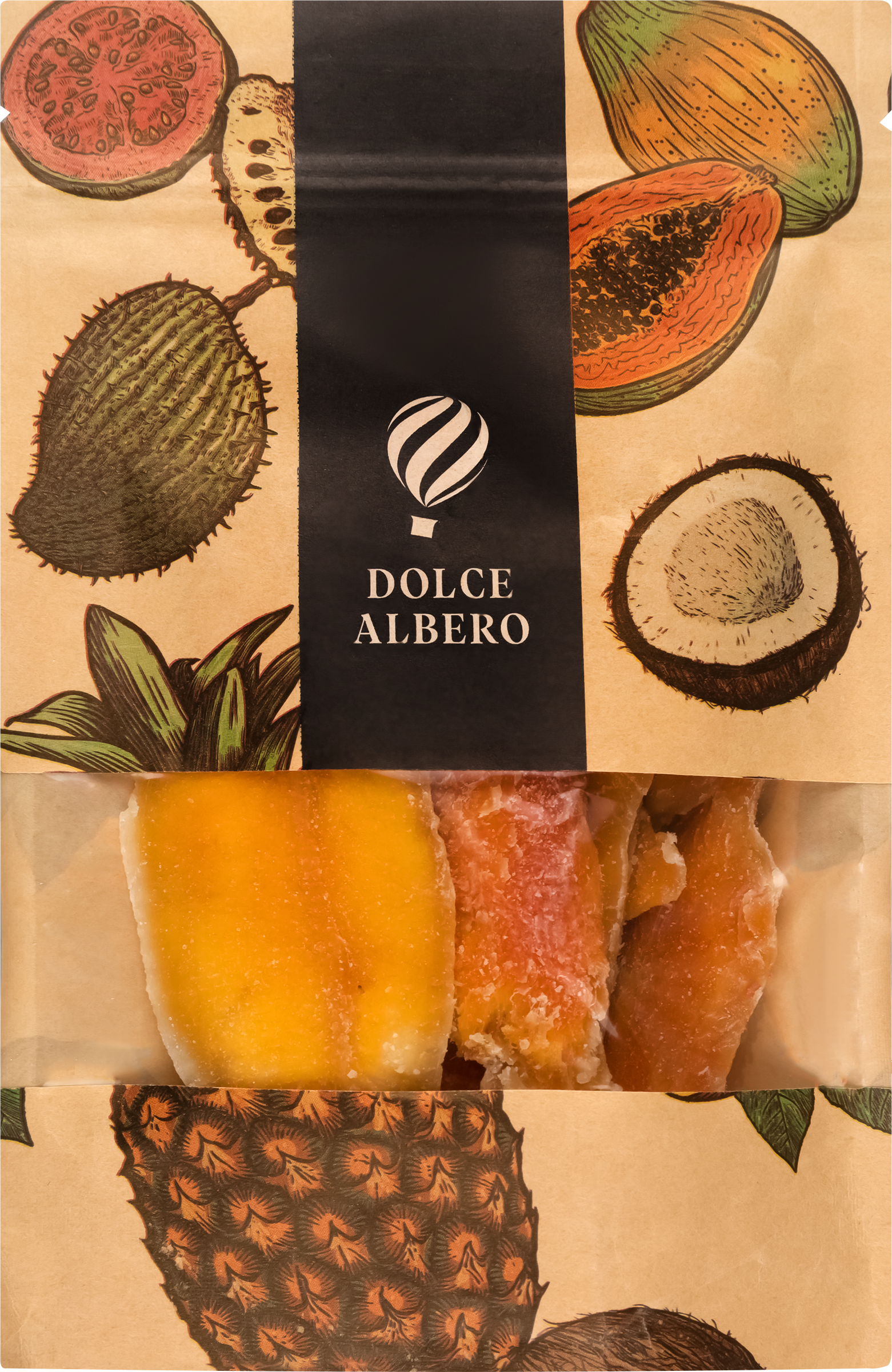 Изображение товара Манго DOLCE ALBERO сушеное 60г натуральные сухофрукты вкусный перекус
