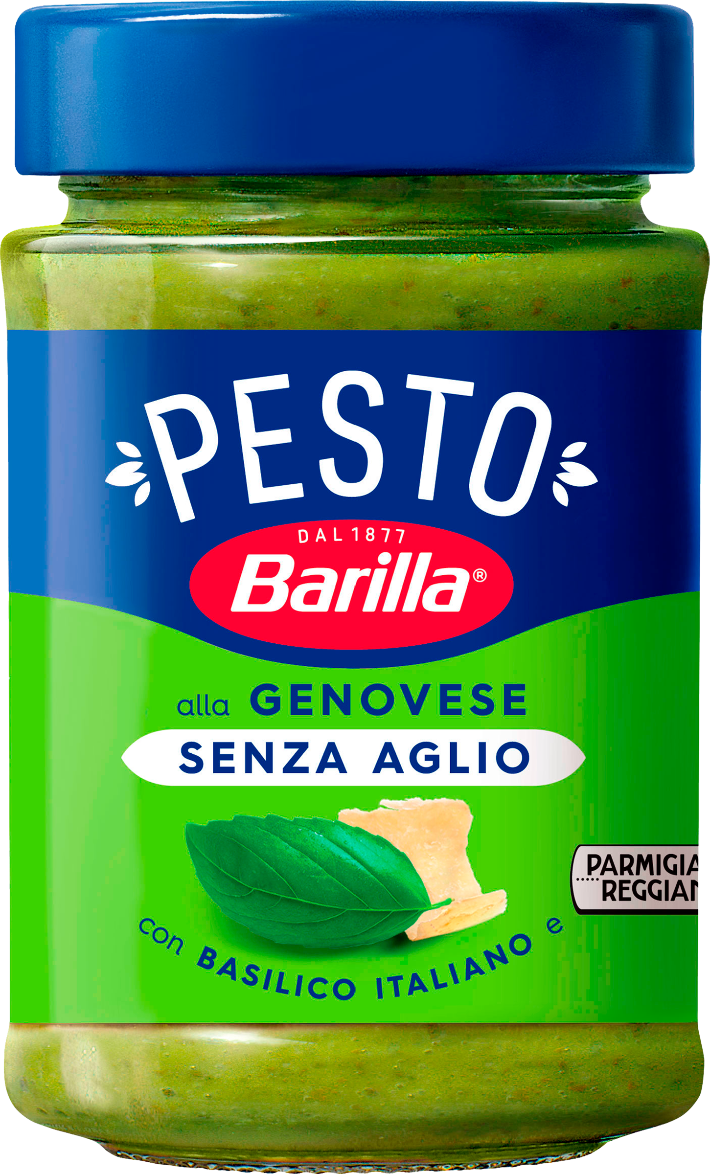 Изображение товара Соус BARILLA Pesto Genovese senza Aglio с базиликом без чеснока 190 г