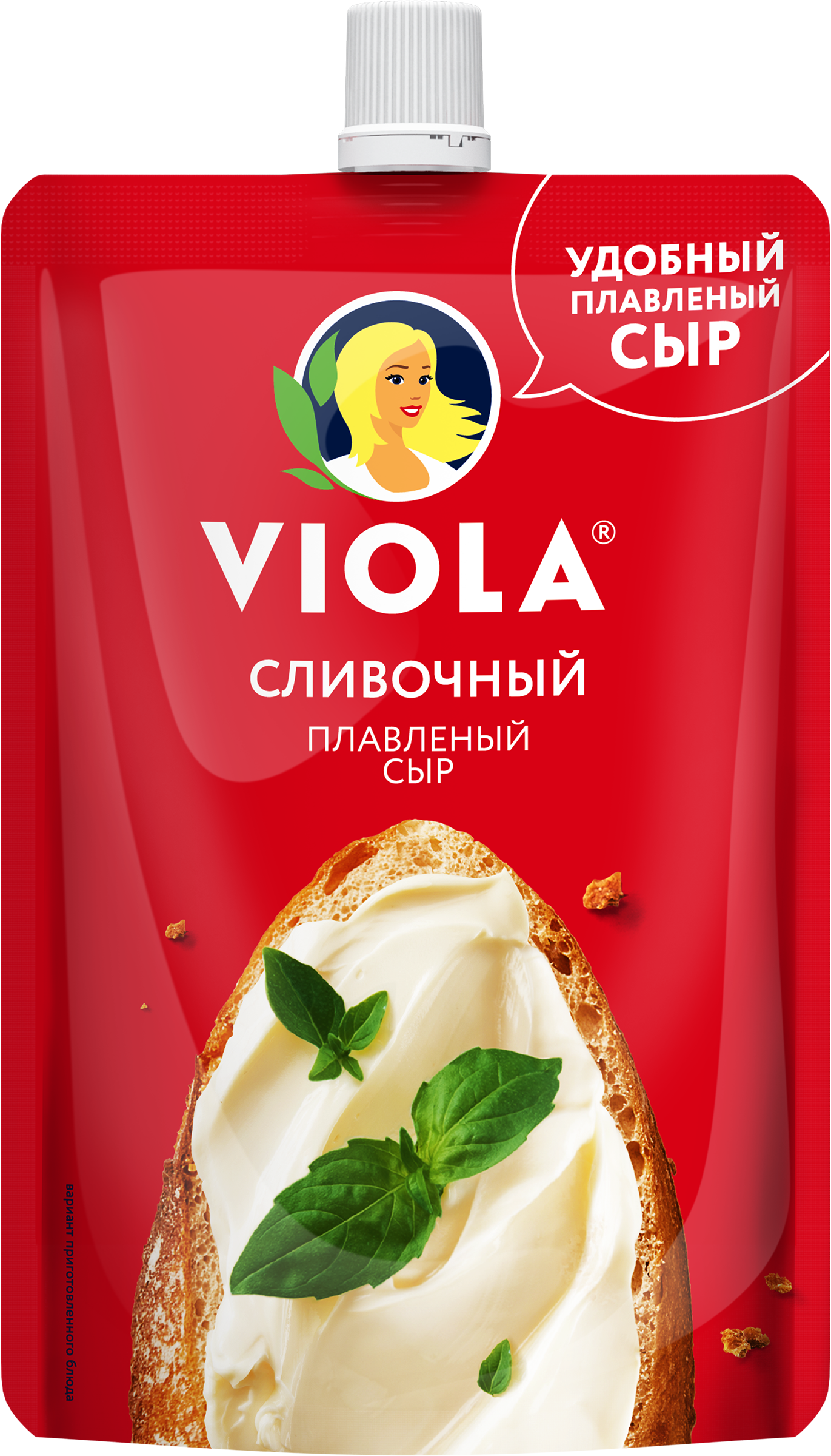 Изображение товара Сыр плавленый VIOLA Сливочный 45%, без змж, 180г