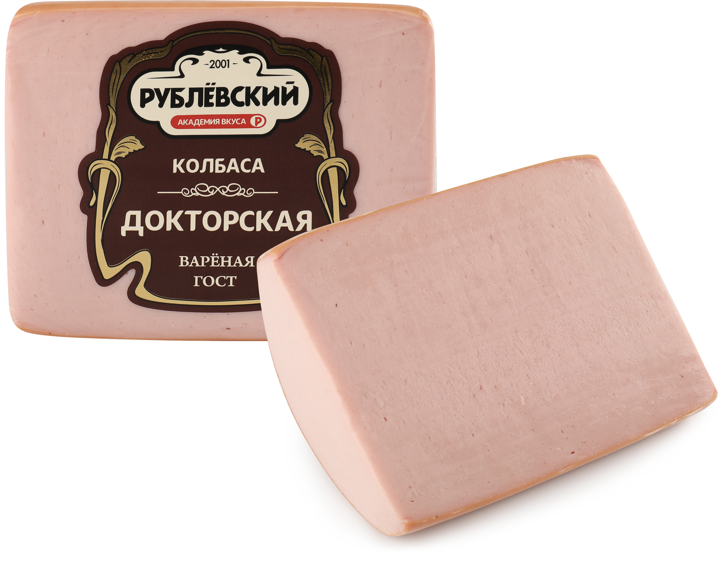 Изображение товара Колбаса вареная РУБЛЕВСКИЕ КОЛБАСЫ Докторская, категория А, 400г