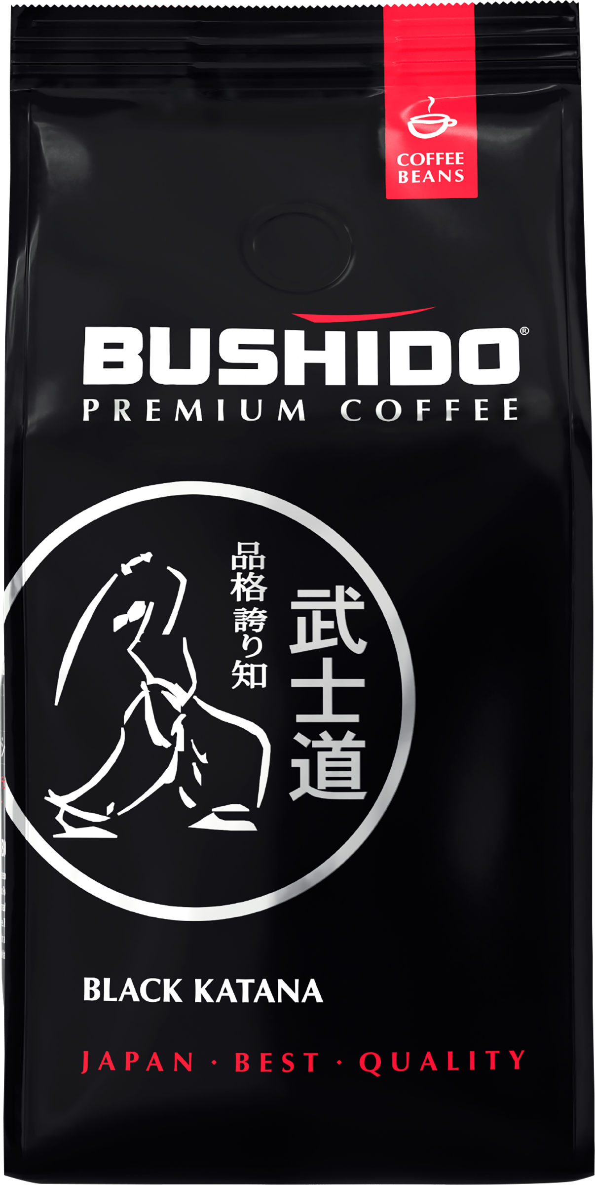 Изображение товара Кофе зерновой BUSHIDO Black Katana, 227г - крепкий кофе с шоколадными нотами