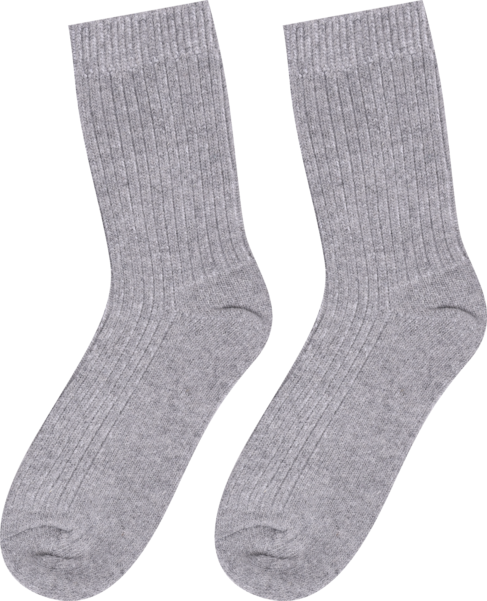 Изображение товара Женские носки INWIN светло-серый меланж, акрил шерсть полиэстер эластан, арт EHW17002