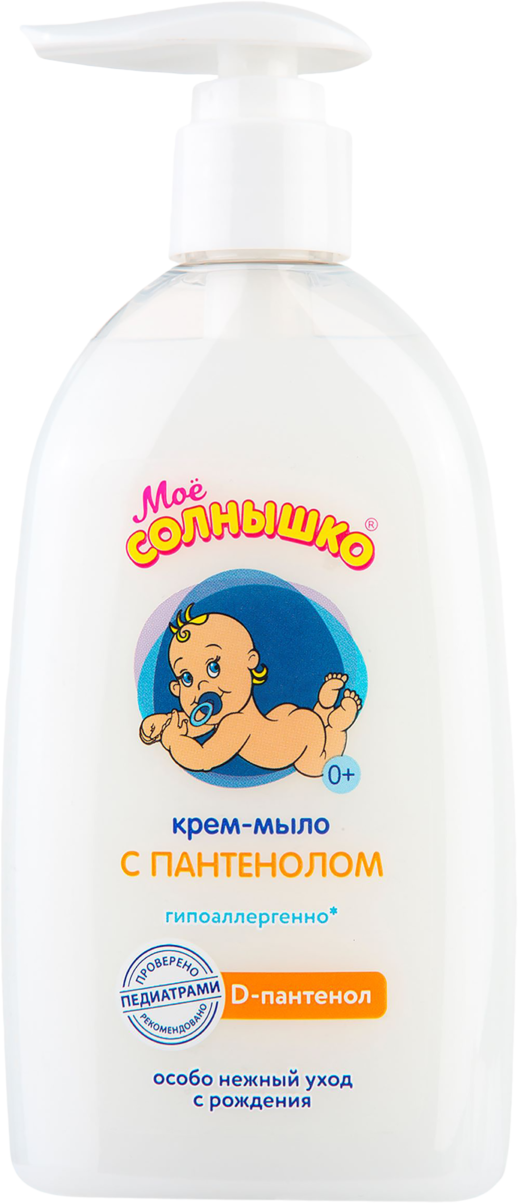 Изображение товара Жидкое крем-мыло МОЕ СОЛНЫШКО с пантенолом, 300мл
