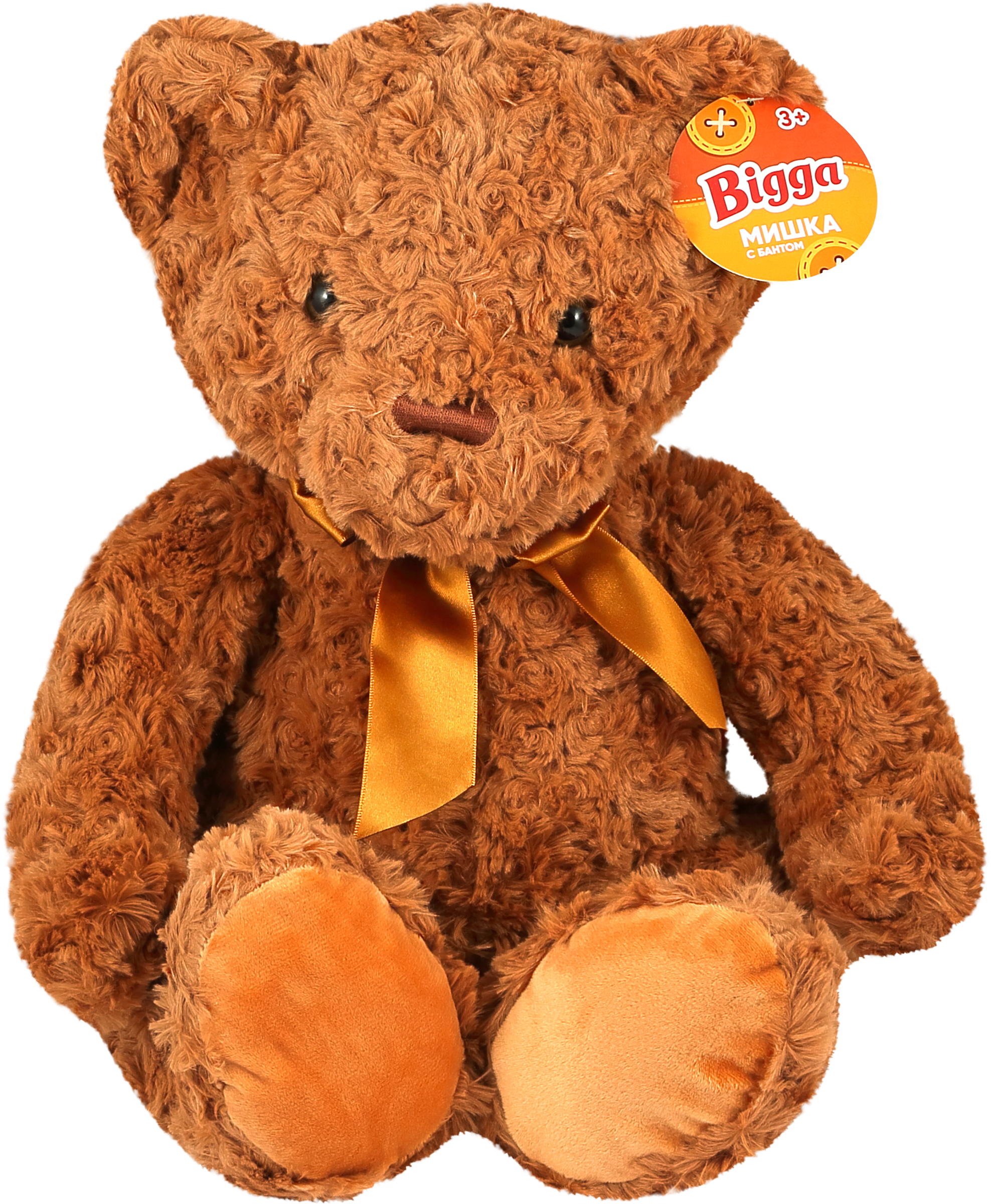 Изображение товара Игрушка мягкая BIGGA Мишка с бантом 40 см Арт. D182470BC