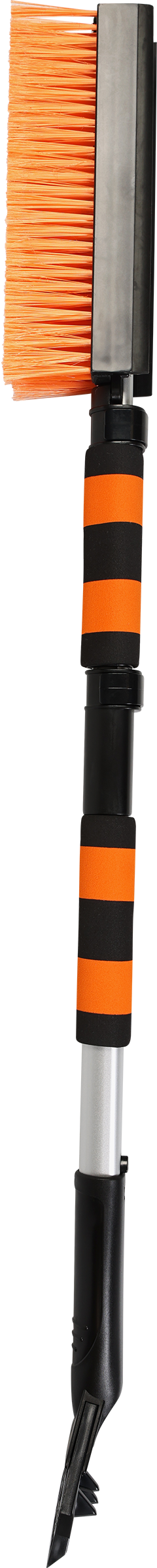 Изображение товара Щетка для чистки снега ЛЕНТА телескопическая 90,5-111,5см со скребком