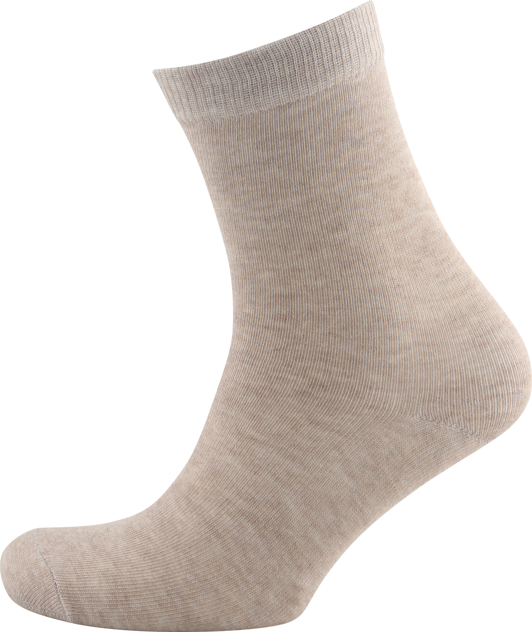 Изображение товара Женские носки INWIN р 25 бежевый меланж 80% хлопок элостан нейлон