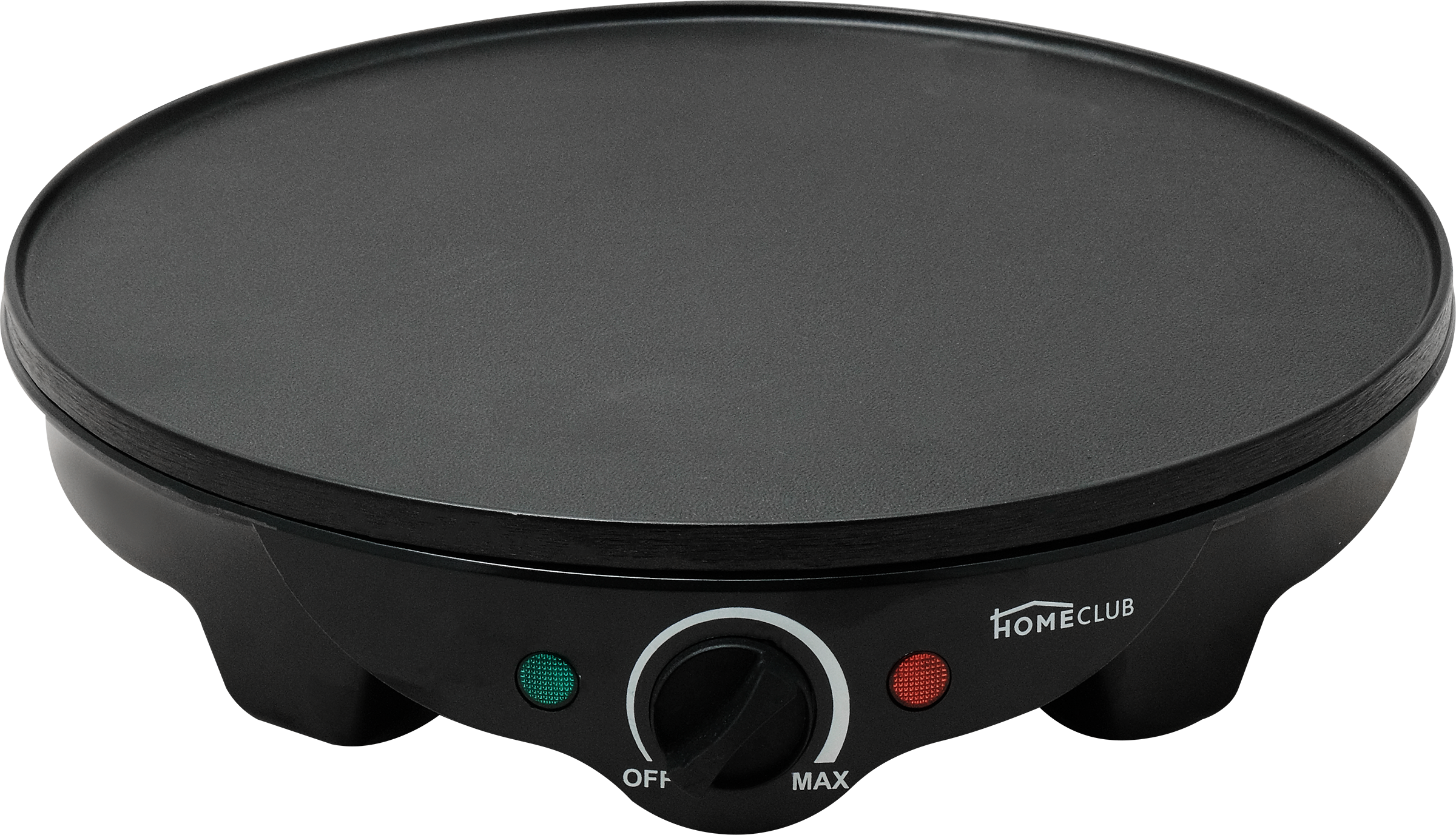 Изображение товара Блинница HOMECLUB TX-300 черная металлическая для блинов и оладий