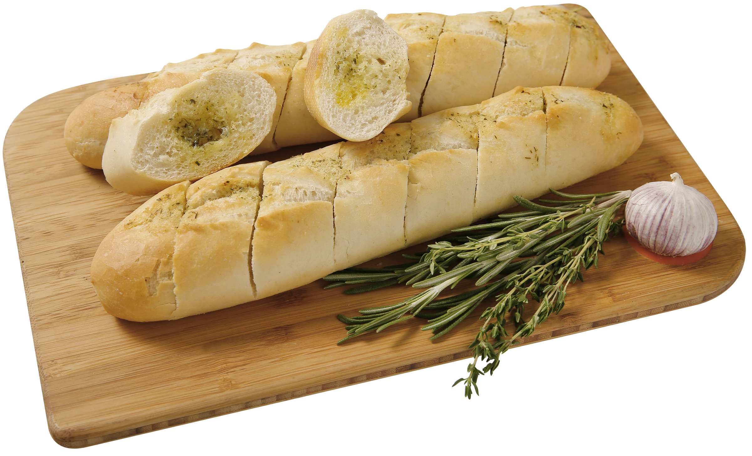 Изображение товара Мини-багет ЛЕНТА FRESH Оригинальный, с чесночным маслом 140г