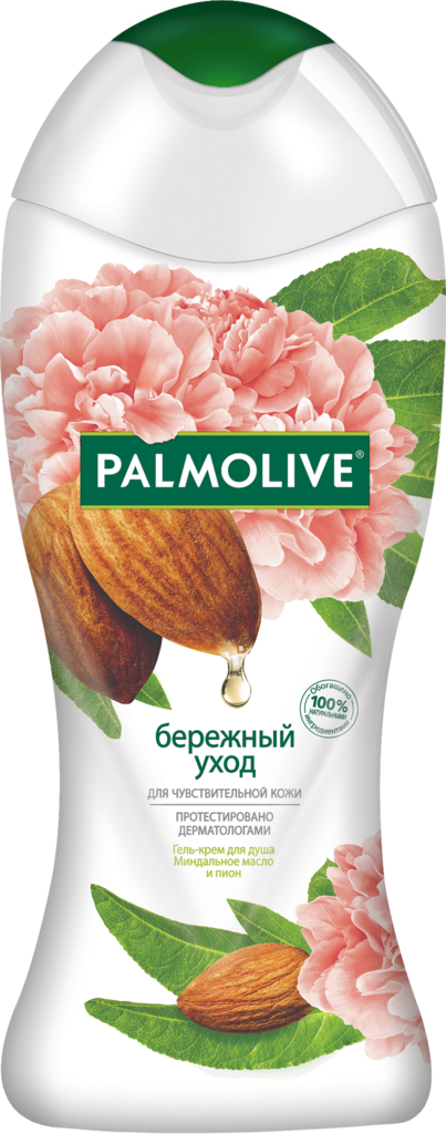Изображение товара Гель-крем для душа PALMOLIVE с миндальным маслом и пионом 250мл