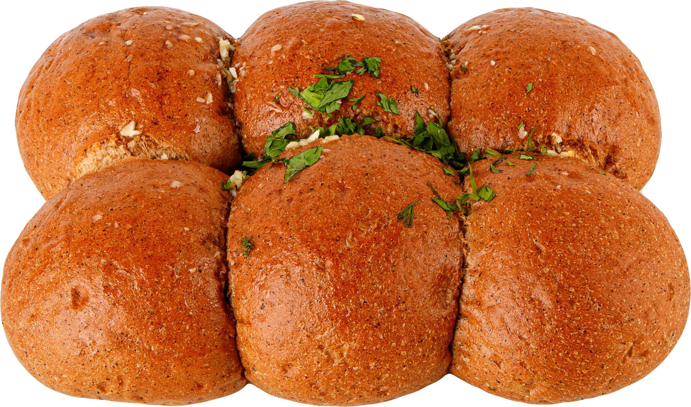 Изображение товара Пампушка ржаная ЛЕНТА FRESH с чесноком и зеленью, 280г